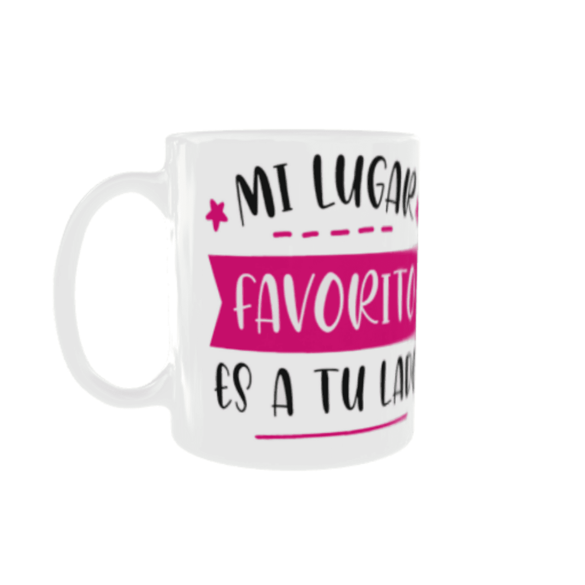 Taza “Mi lugar favorito es a tu lado” - 5