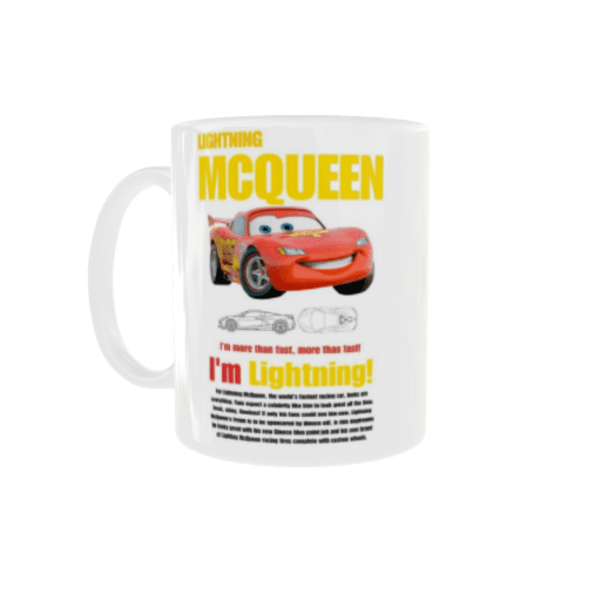 Taza Rayo McQueen – Cars de Disney Pixar - 5