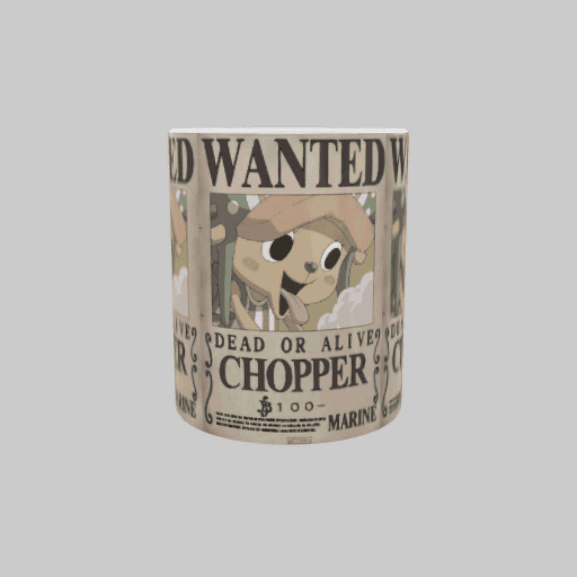 Taza Cartel Wanted Se Busca Chopper – One Piece - 2