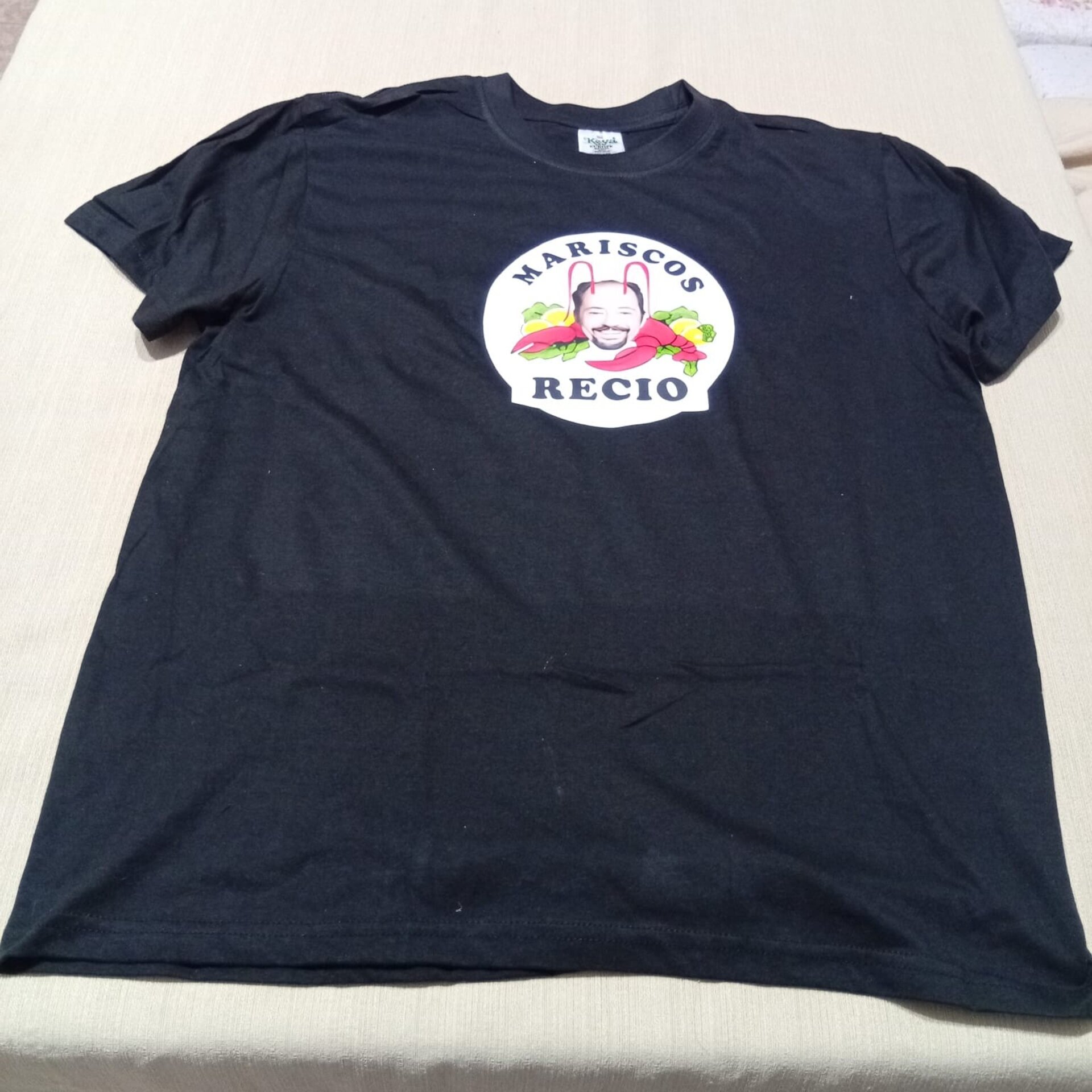 Camiseta Mariscos Recio negra - 3