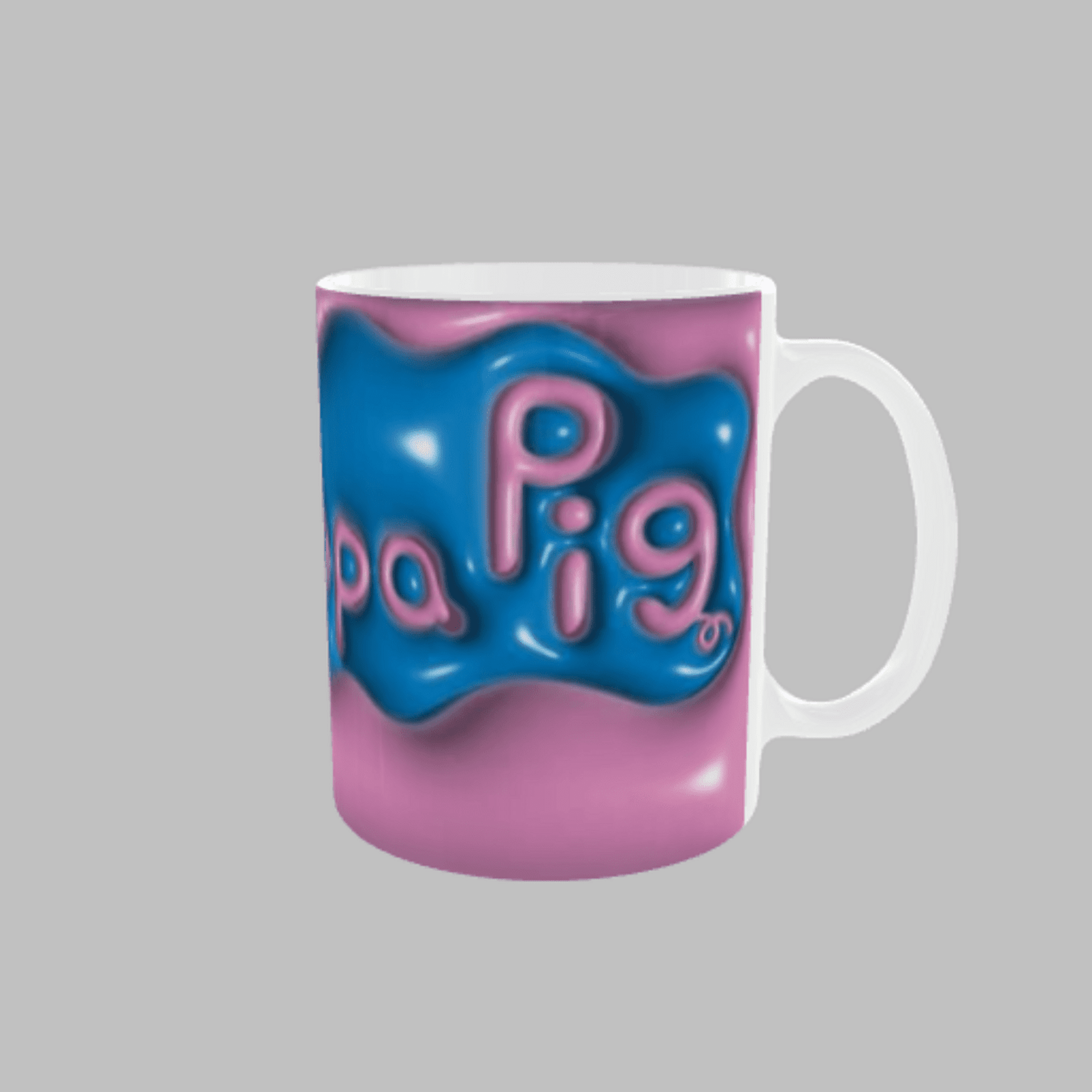 Taza Peppa Pig Efecto 3D - 3