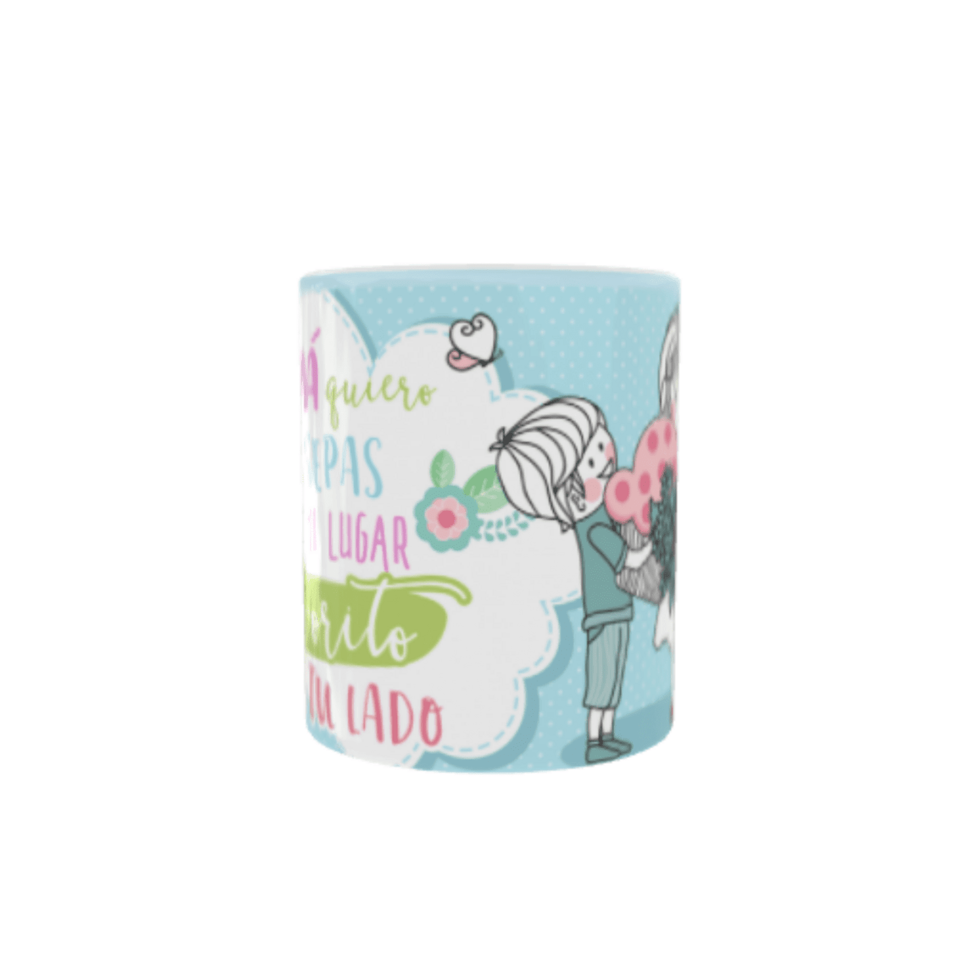 Taza “Mamá, el mejor lugar del mundo es a tu lado” - 3