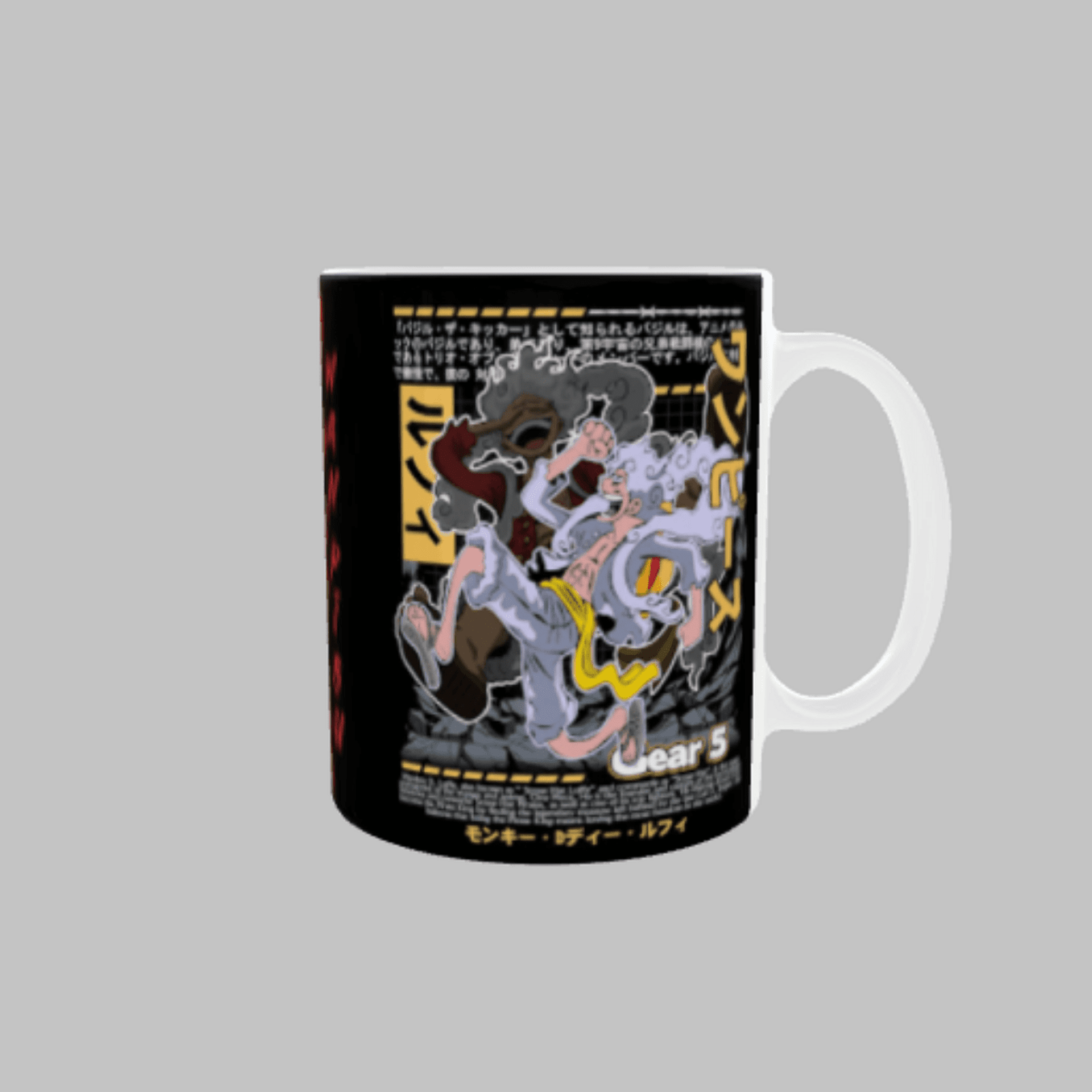 Taza Monkey D Luffy Gear 5 One Piece - 3