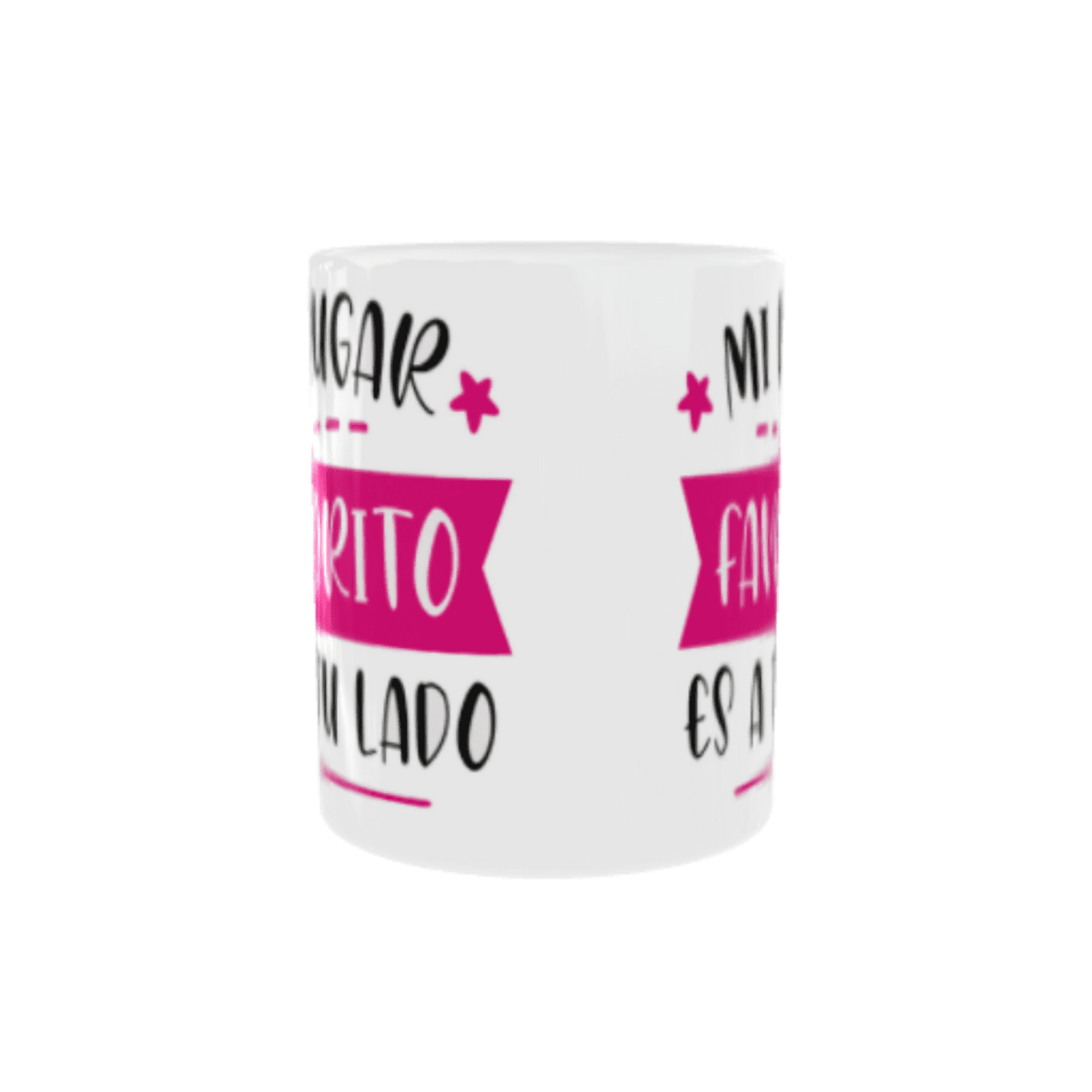 Taza “Mi lugar favorito es a tu lado” - 4