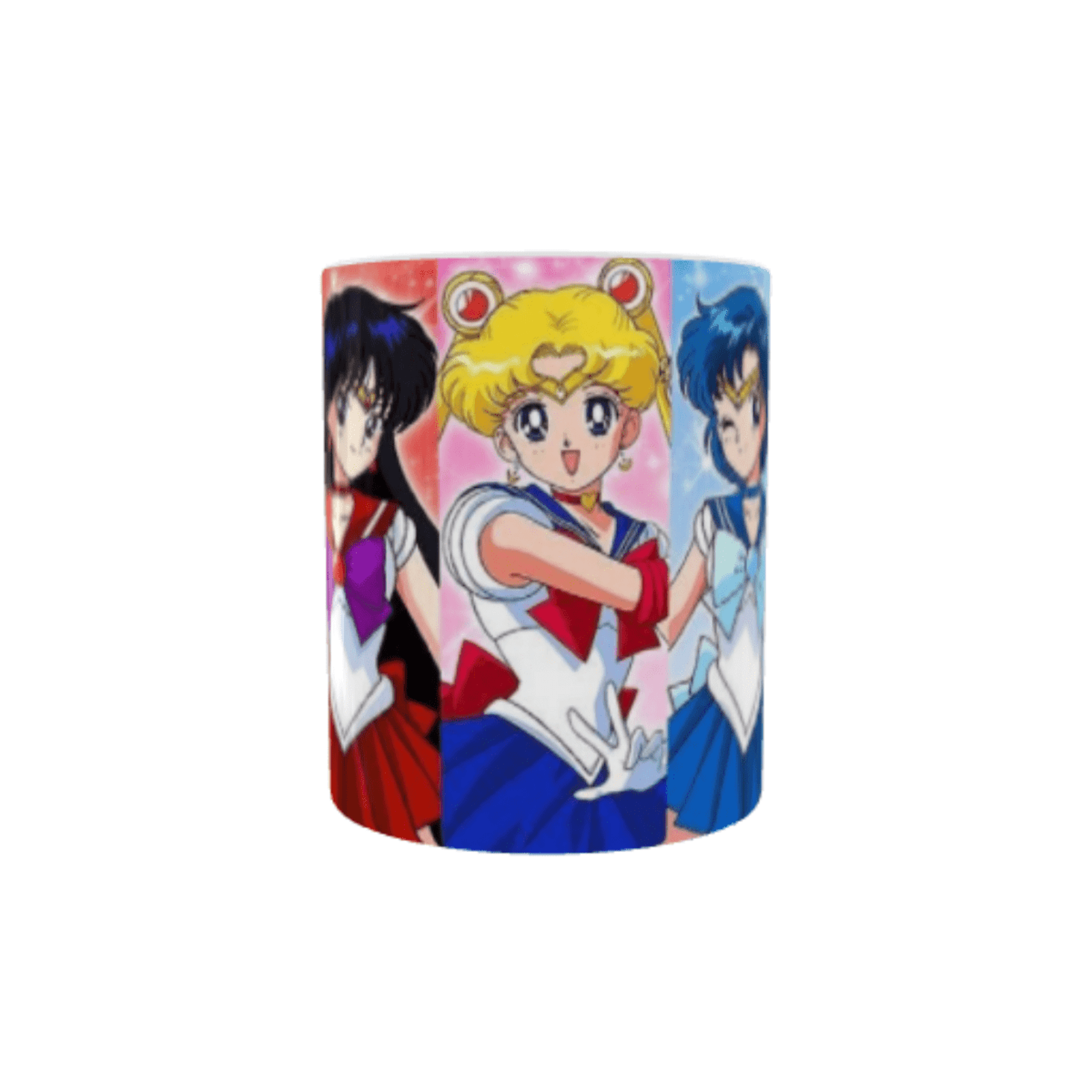 Taza Sailor Moon Mars Jupiter Venus Mercury - 1
