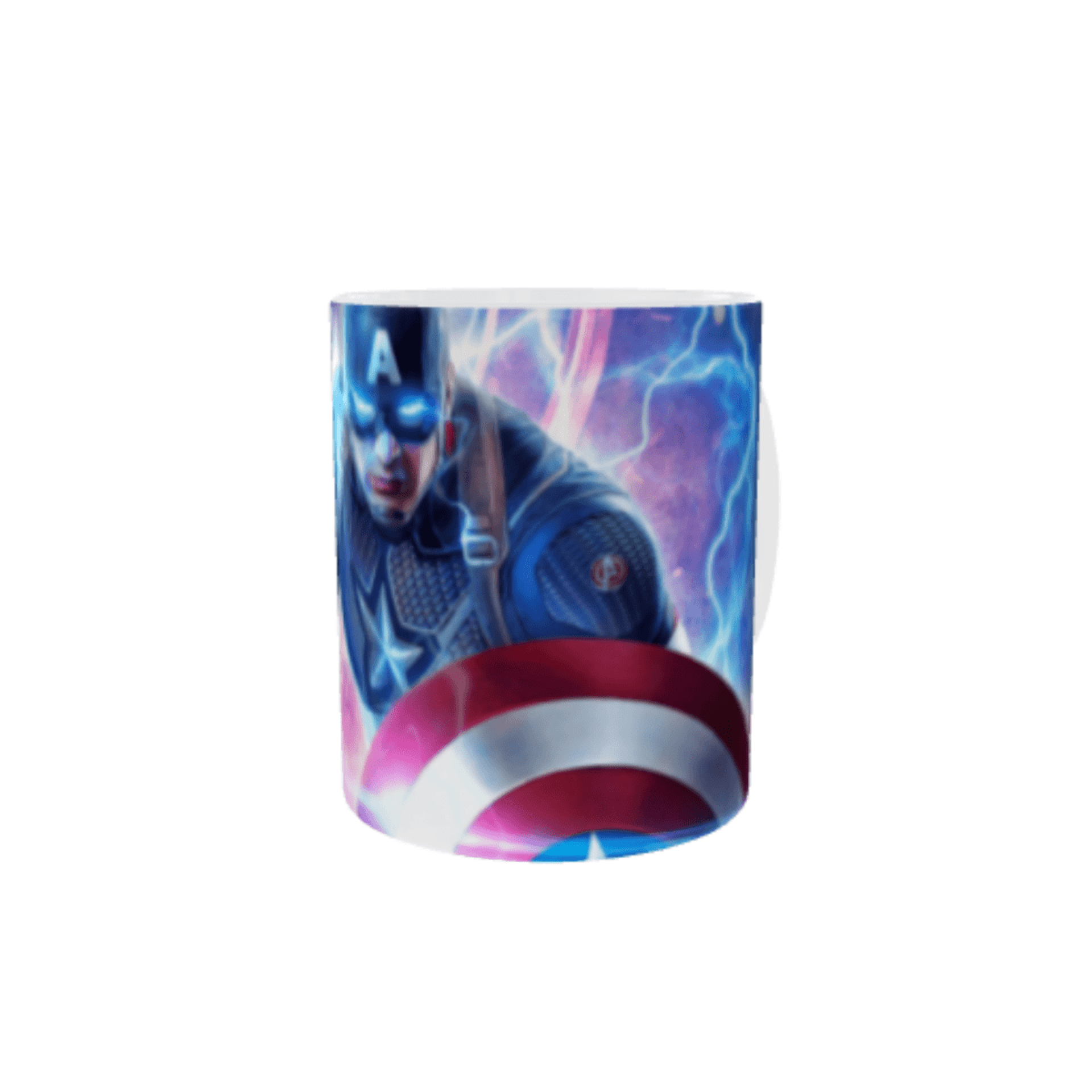 Taza Capitán América con Mjolnir - 2