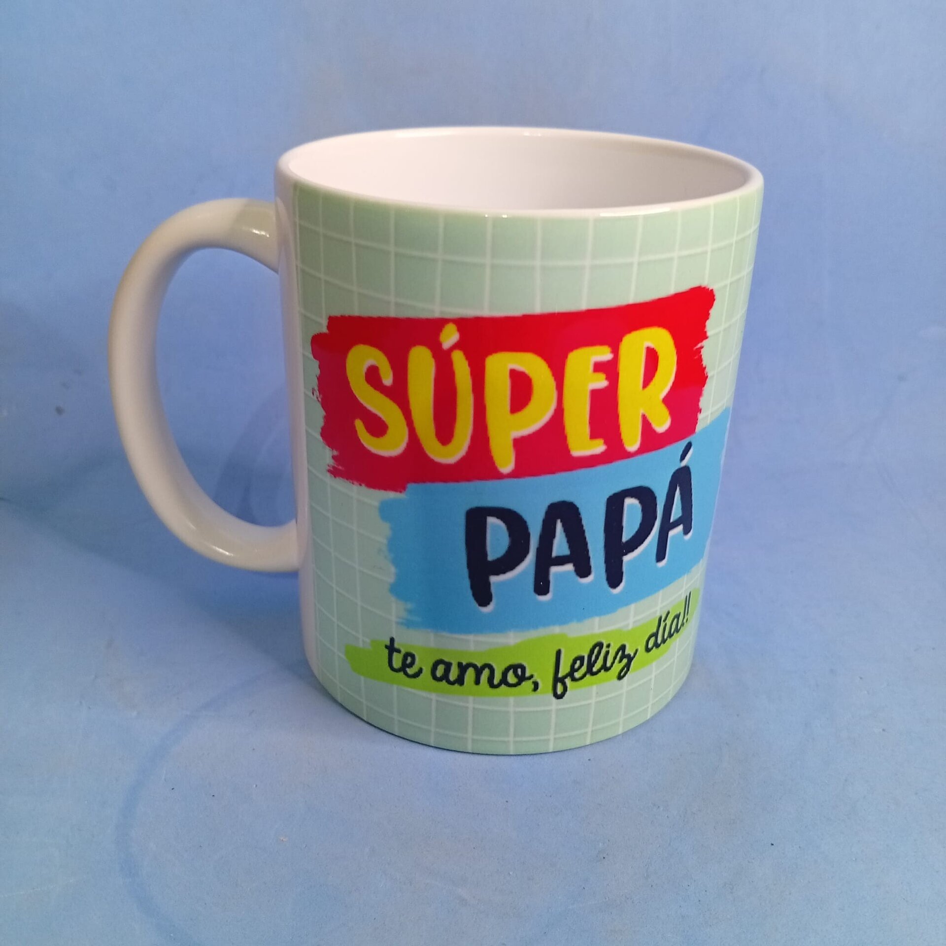 Taza SĂşper Papá | Te amo | Feliz DĂa - 1