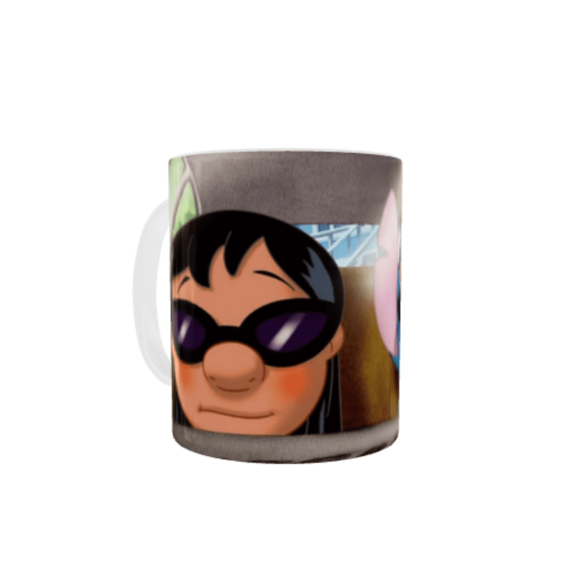 Taza Stitch y Lilo con Gafas - 5