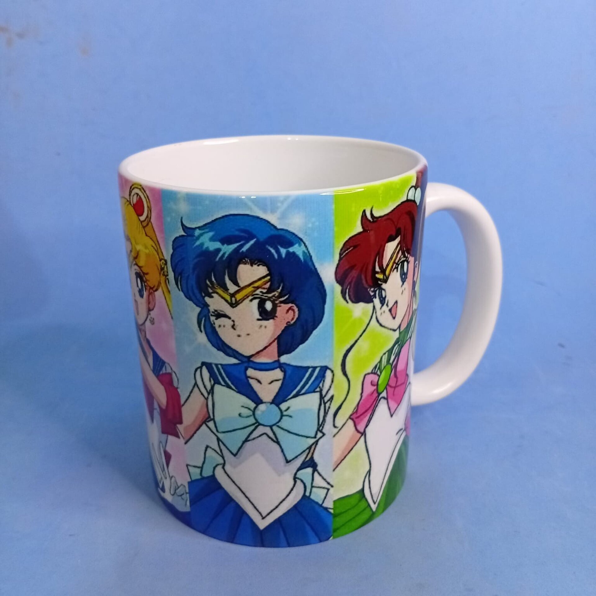 Taza Sailor Moon Mars Jupiter Venus Mercury - 2