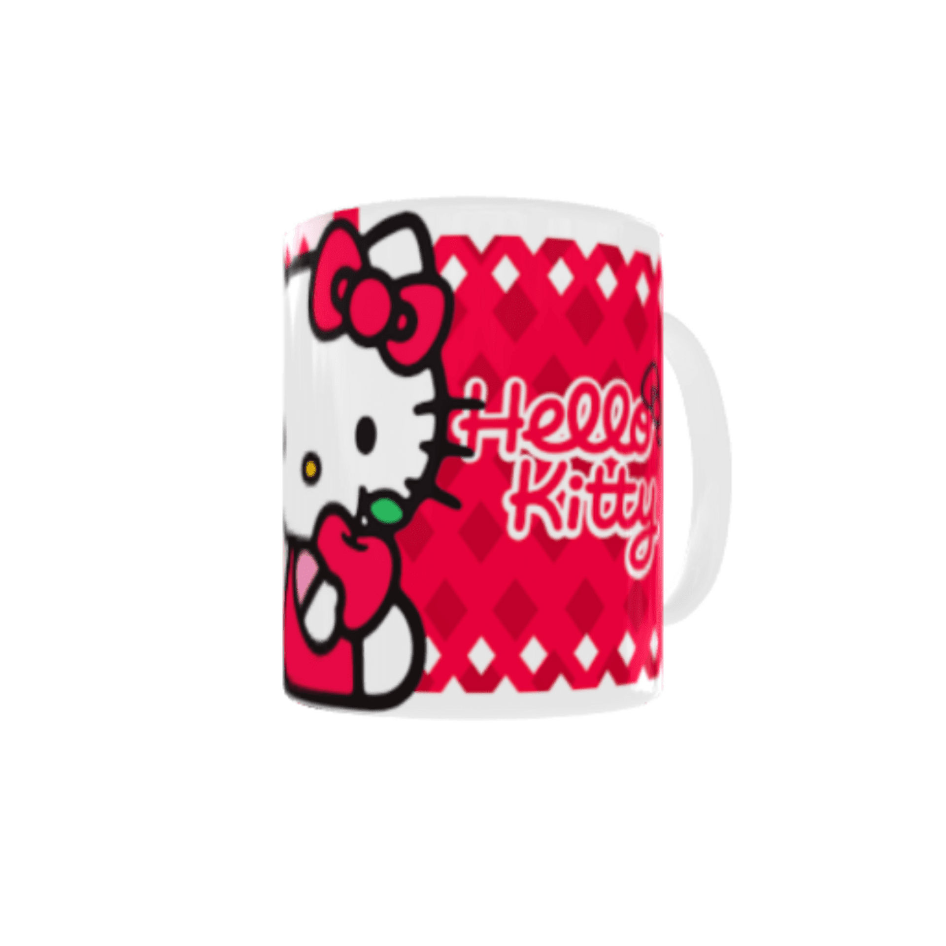 Taza Hello Kitty Rosa y Roja - 2