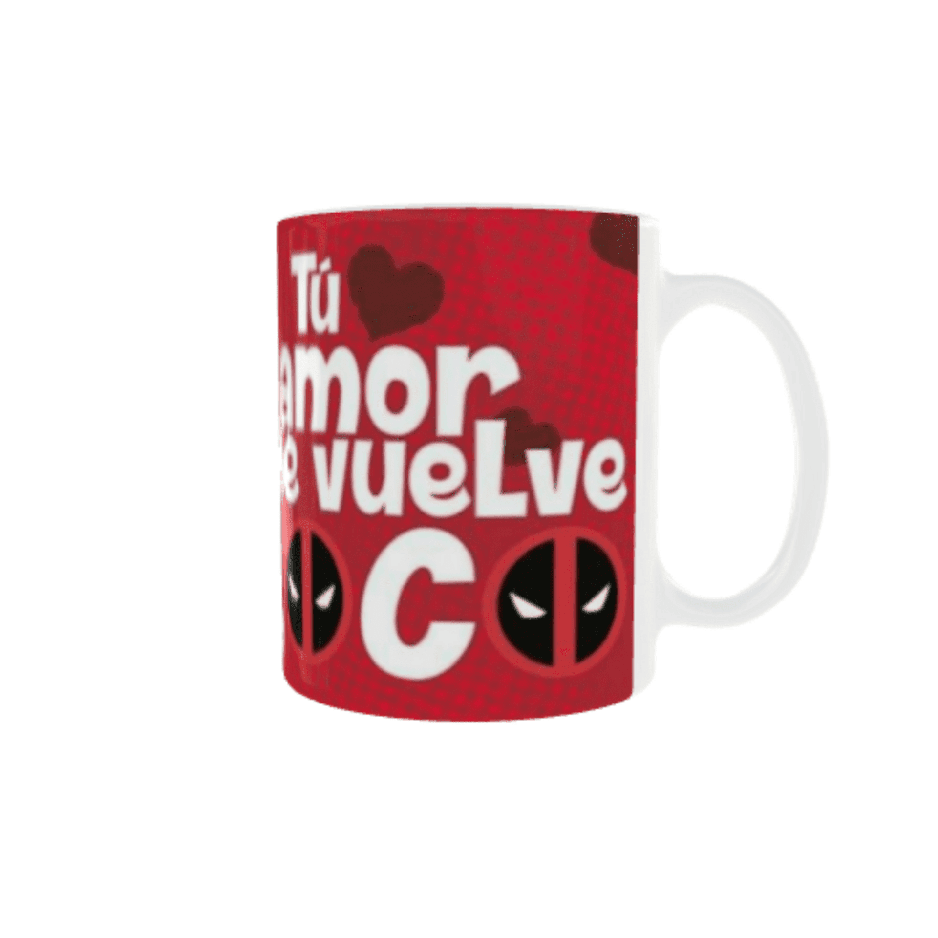 Taza Deadpool – "Tu amor me vuelve loco" - 3