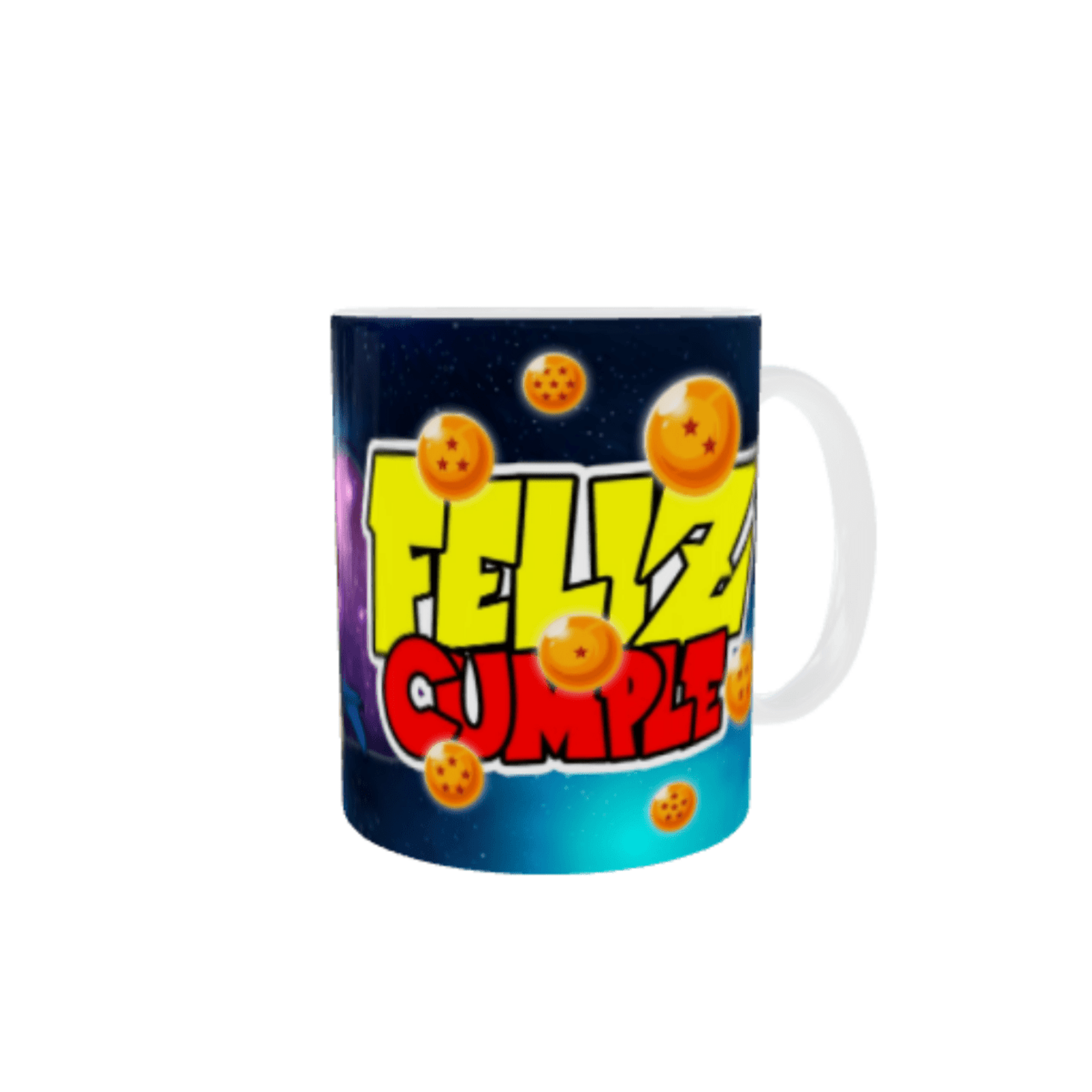 Taza Feliz Cumpleaños Goku Super Saiyan – Dragon Ball Z - 4