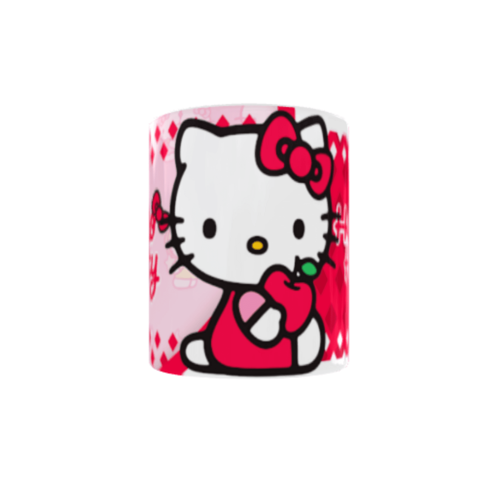 Taza Hello Kitty Rosa y Roja - 1