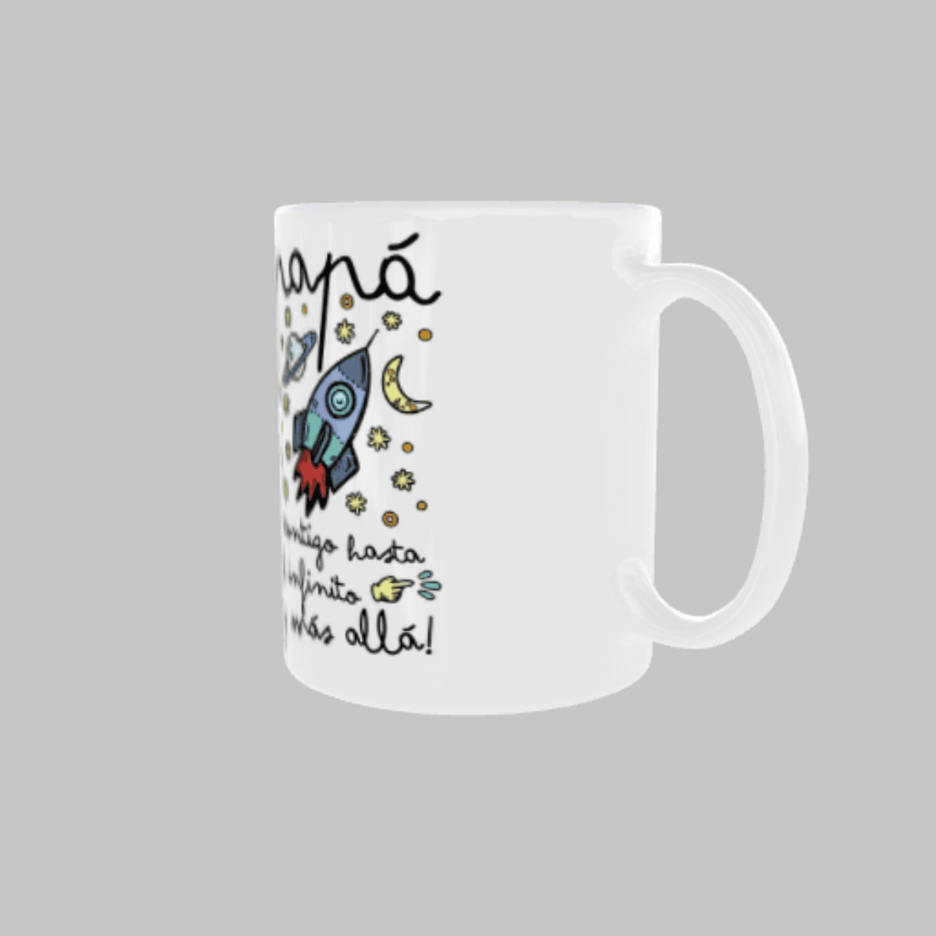 Taza “Papá, Contigo Hasta el Infinito y Más Allá” - 5