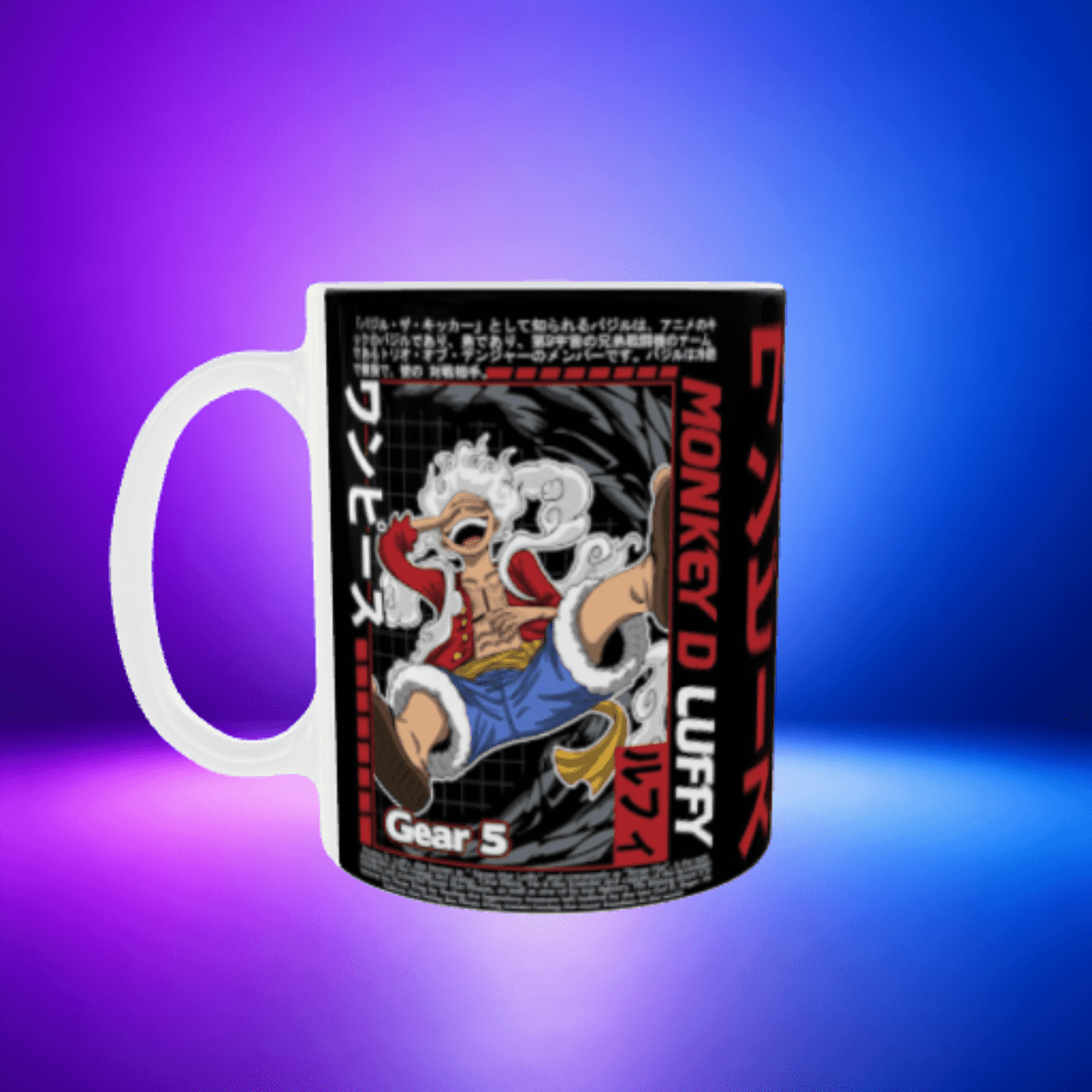 Taza Monkey D Luffy Gear 5 One Piece - 1