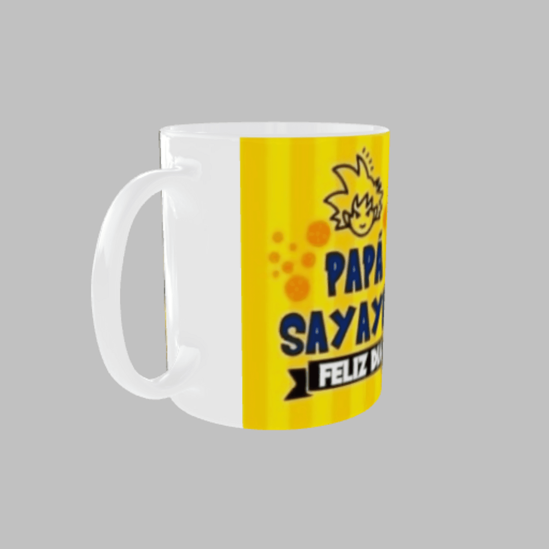 Taza Papá Sayayin ¡Feliz Día! - 9