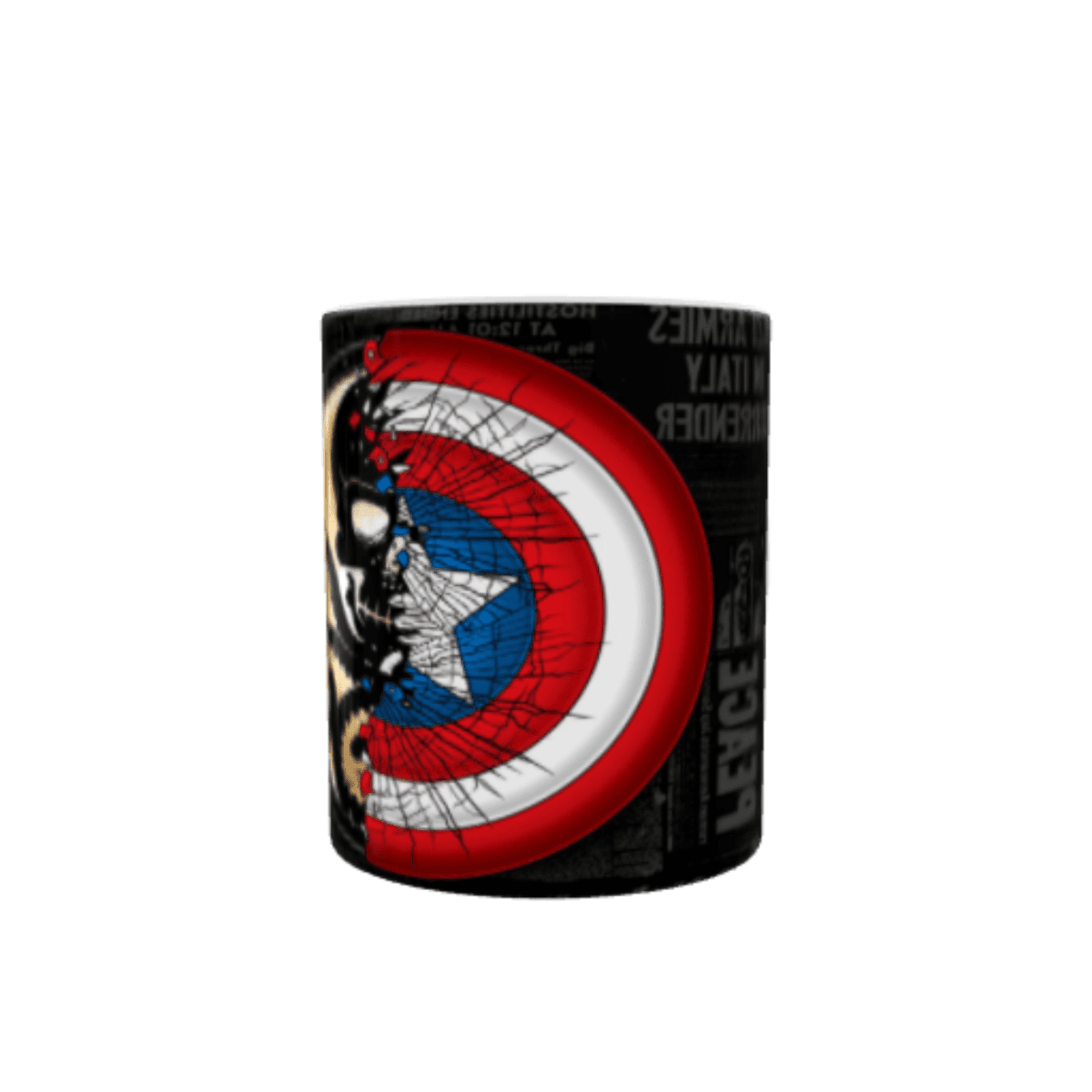 Taza Marvel Escudo Fusionado Capitán América + Hydra - 2