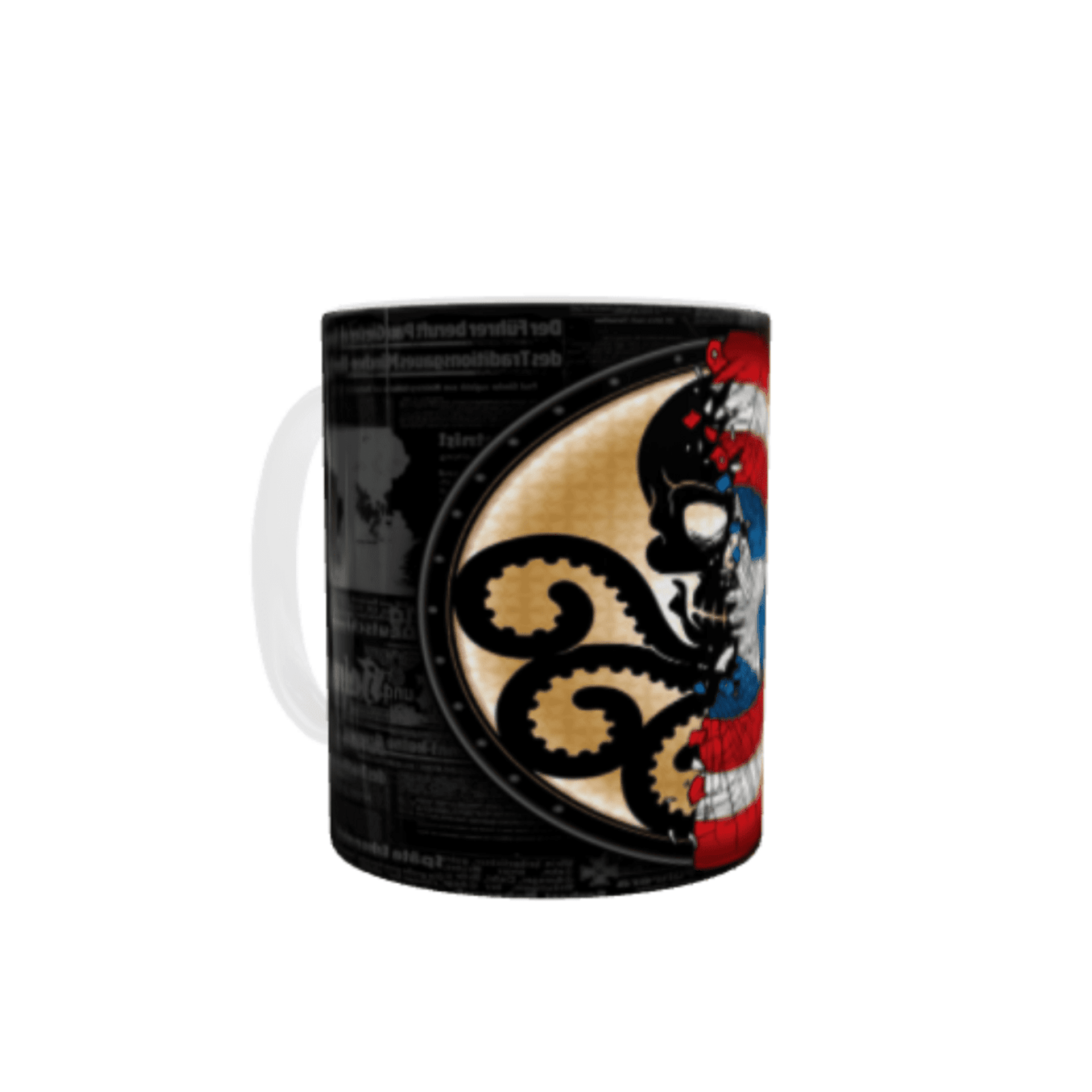 Taza Marvel Escudo Fusionado Capitán América + Hydra - 5