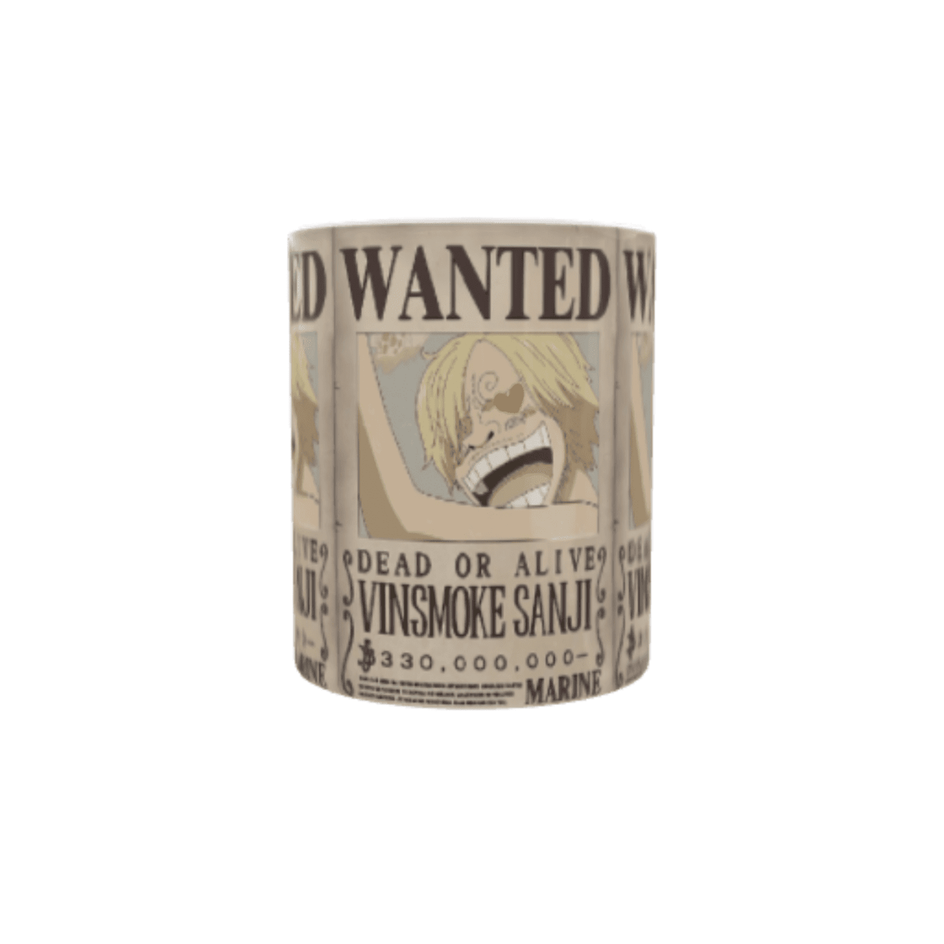 Taza “Wanted Se Busca Vinsmoke Sanji” – One Piece - 5