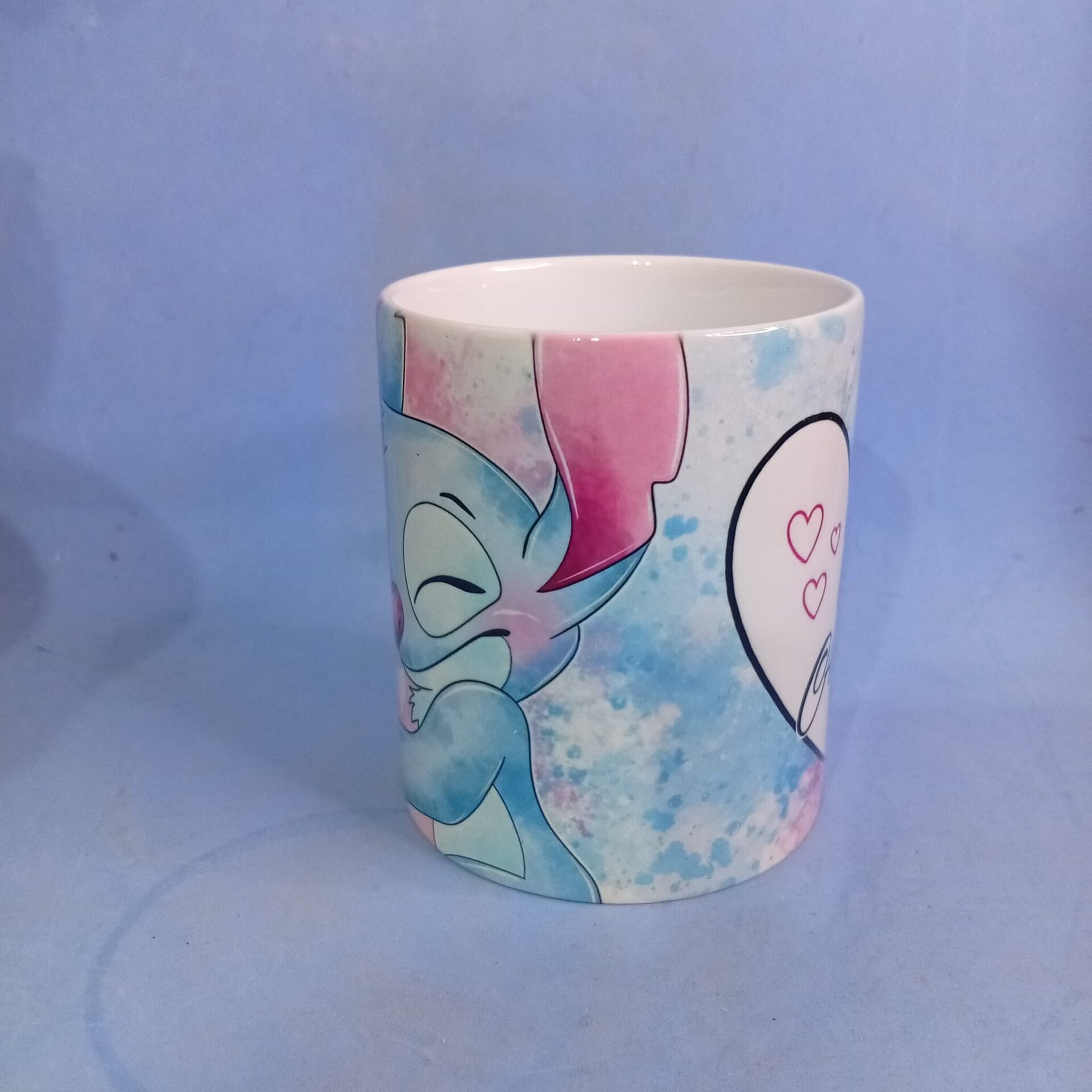 Taza de Stitch y Angel - 2