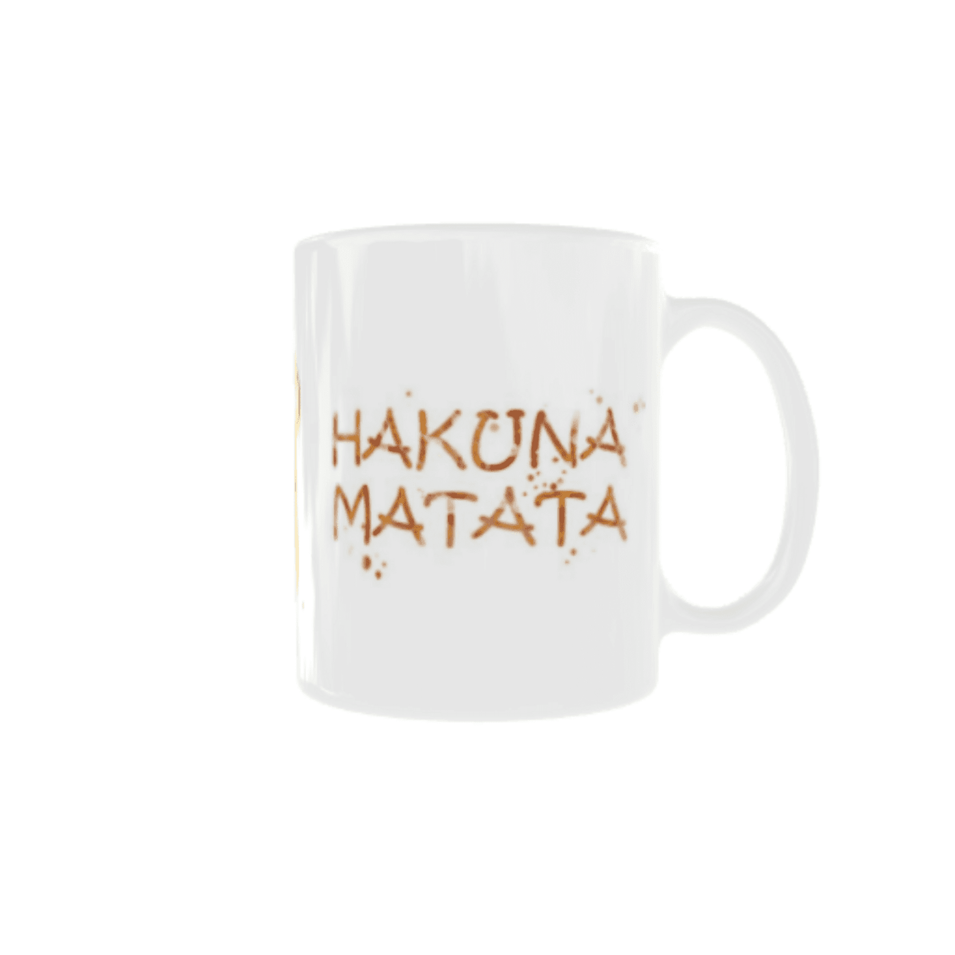 Taza Hakuna Matata Acuarela – El Rey León - 2