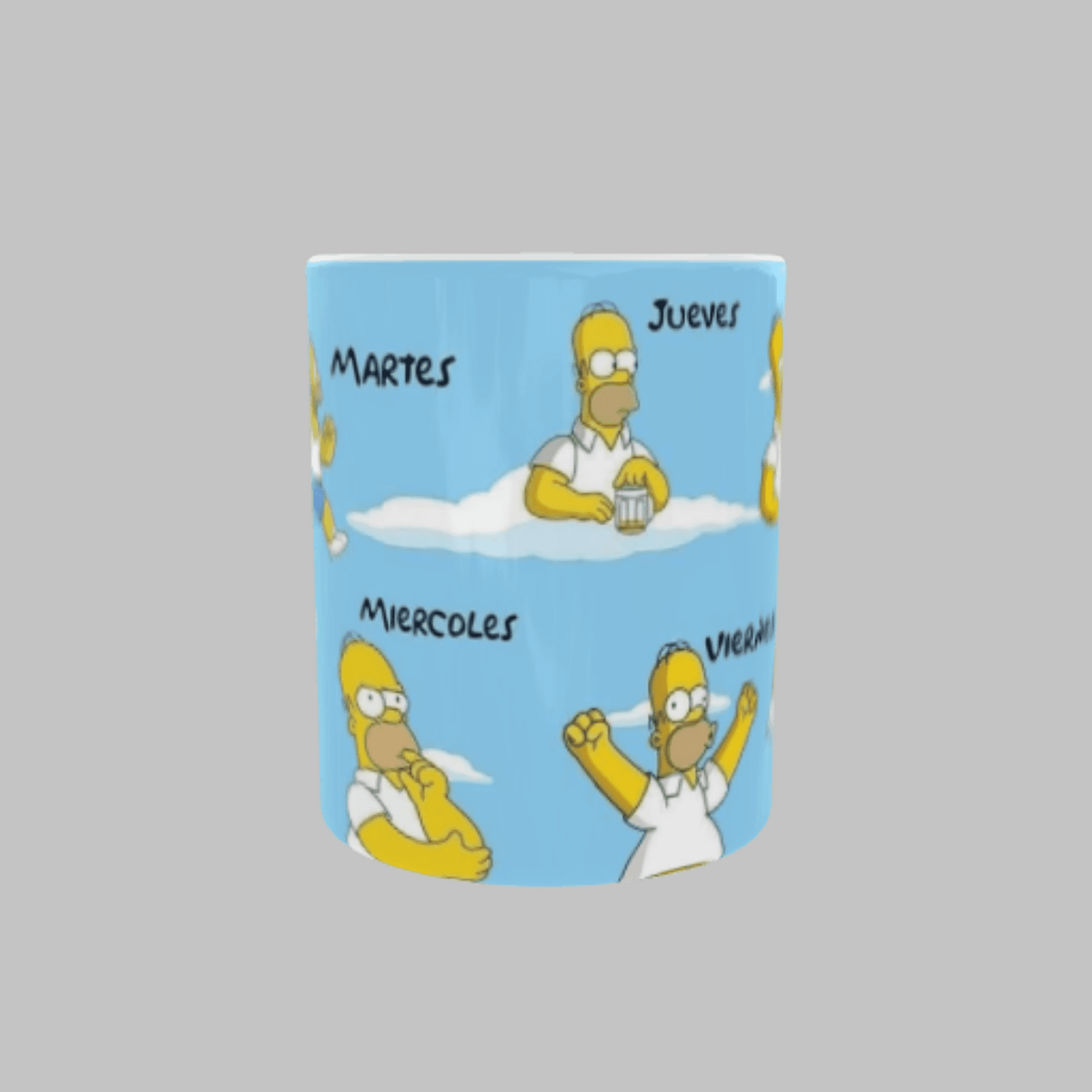 Taza Días de la Semana según Homer Simpson - 2