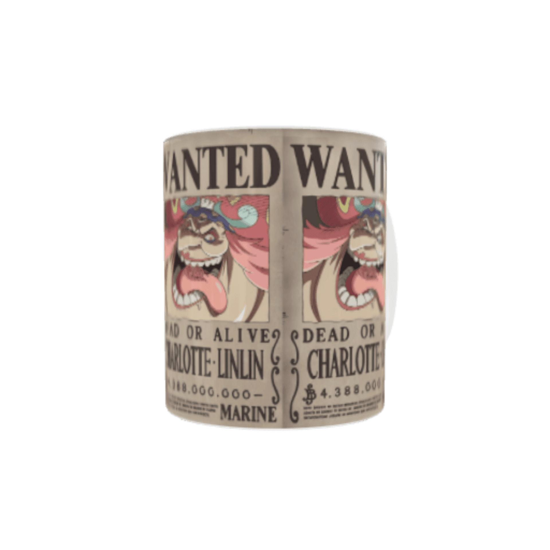 Taza Cartel Wanted – Charlotte Linlin "Big Mom" | One Piece - 4
