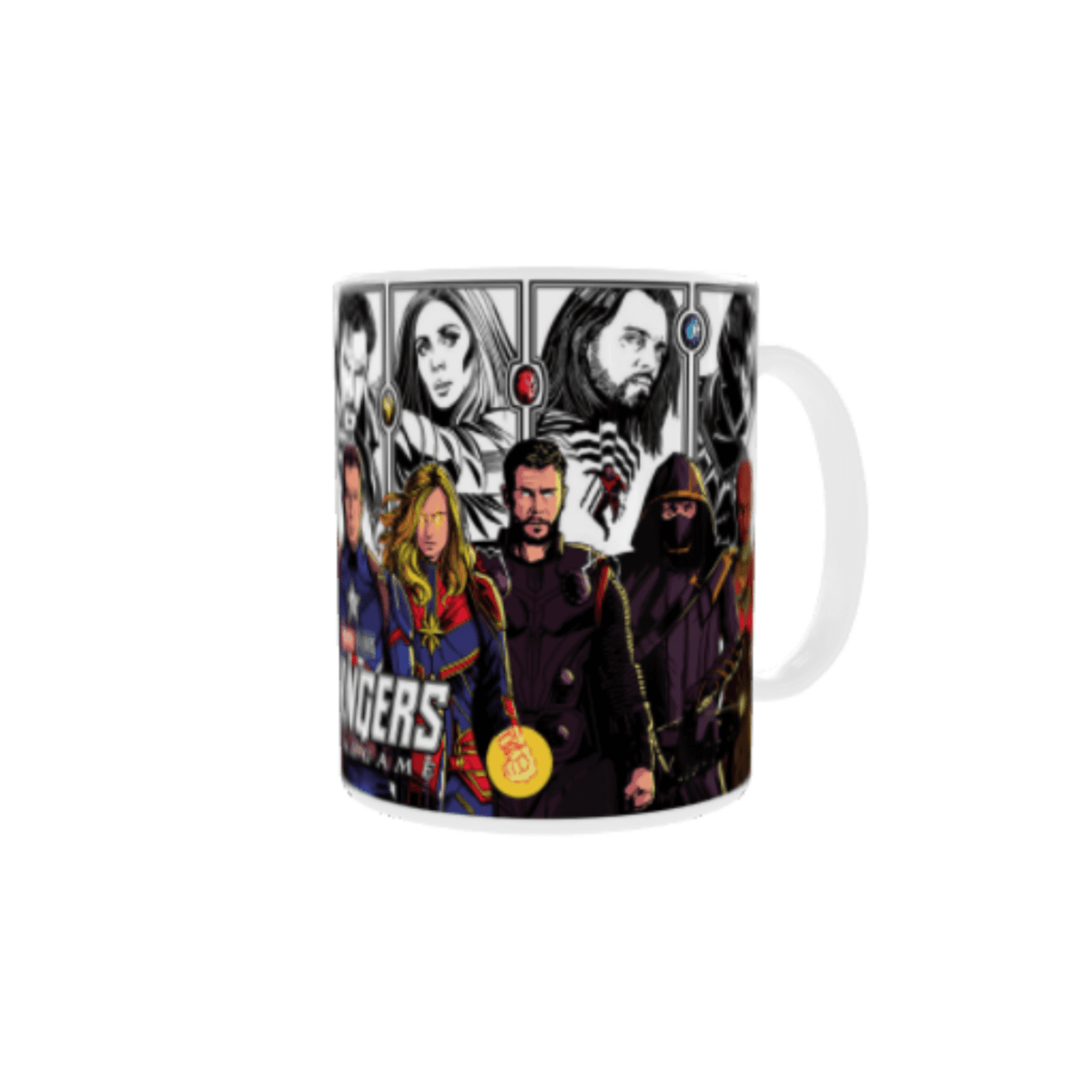 Taza Avengers – Endgame | Superhéroes en Estilo Cómic - 2