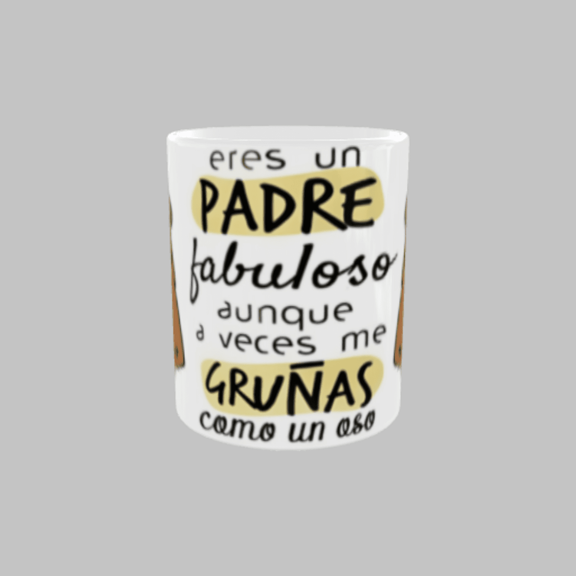 Taza “Eres un Padre Fabuloso Aunque Gruñas como un Oso” - 5