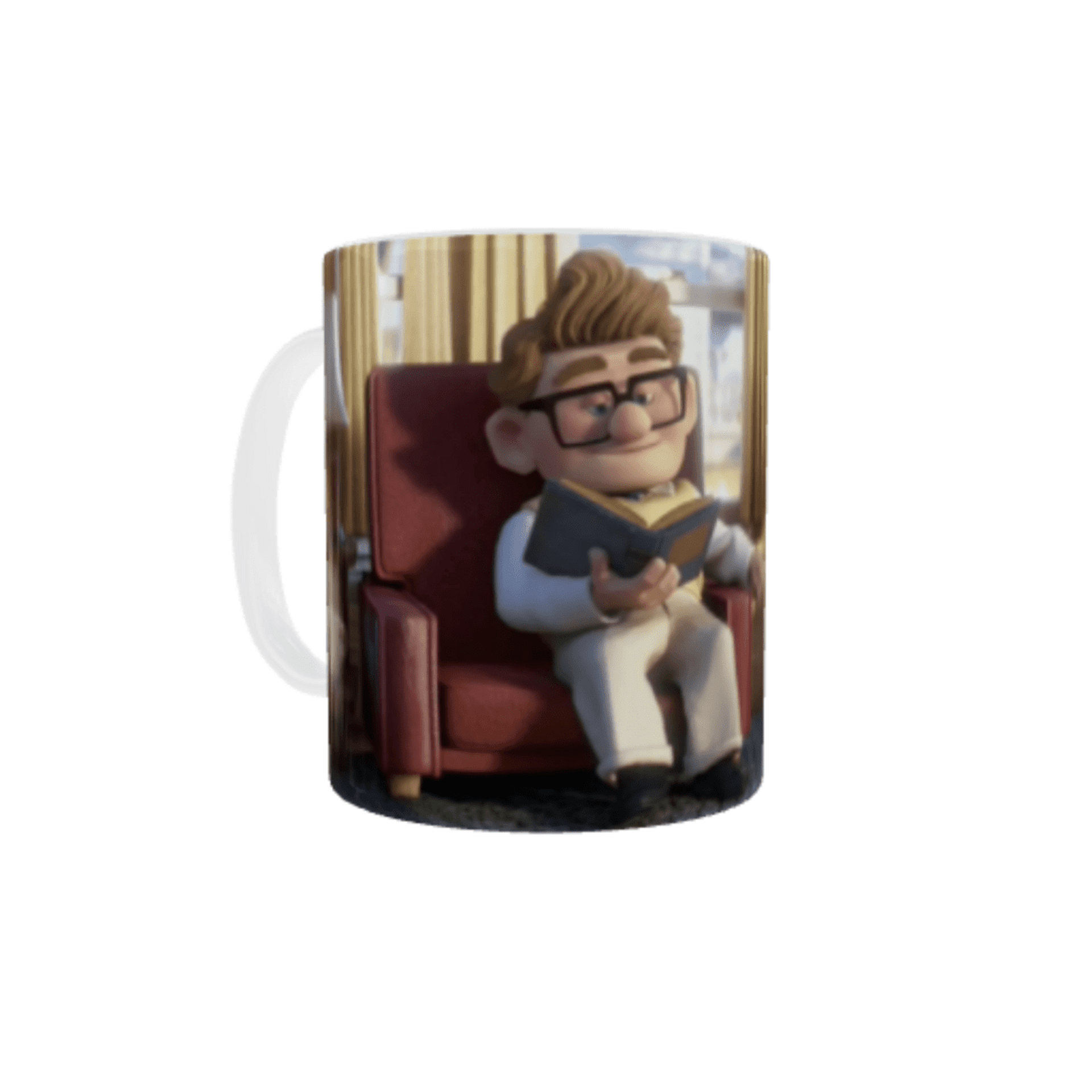 Taza Carl y Ellie Leyendo – Disney Pixar Up - 5