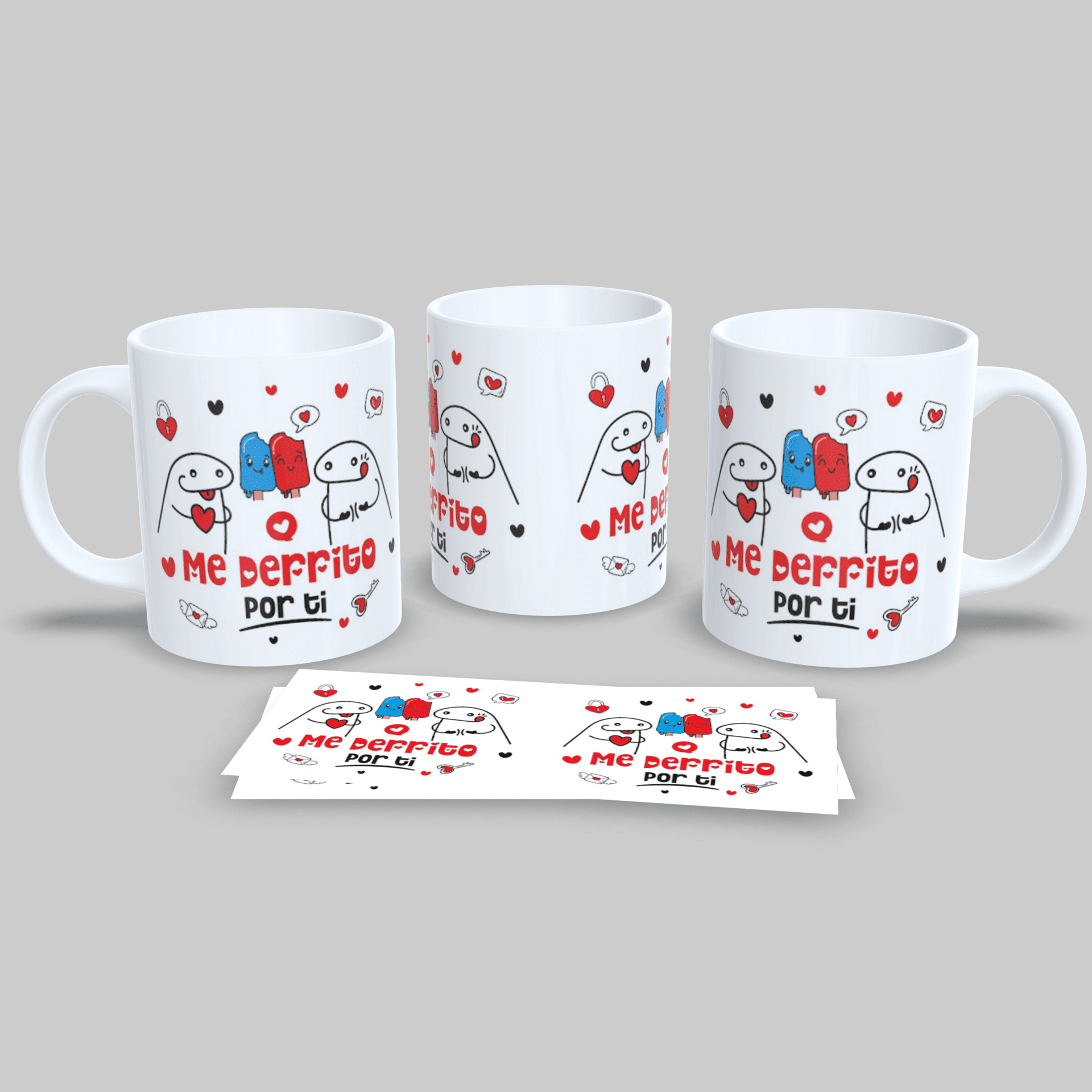 Taza Flork “Me Derrito por Ti” - 1