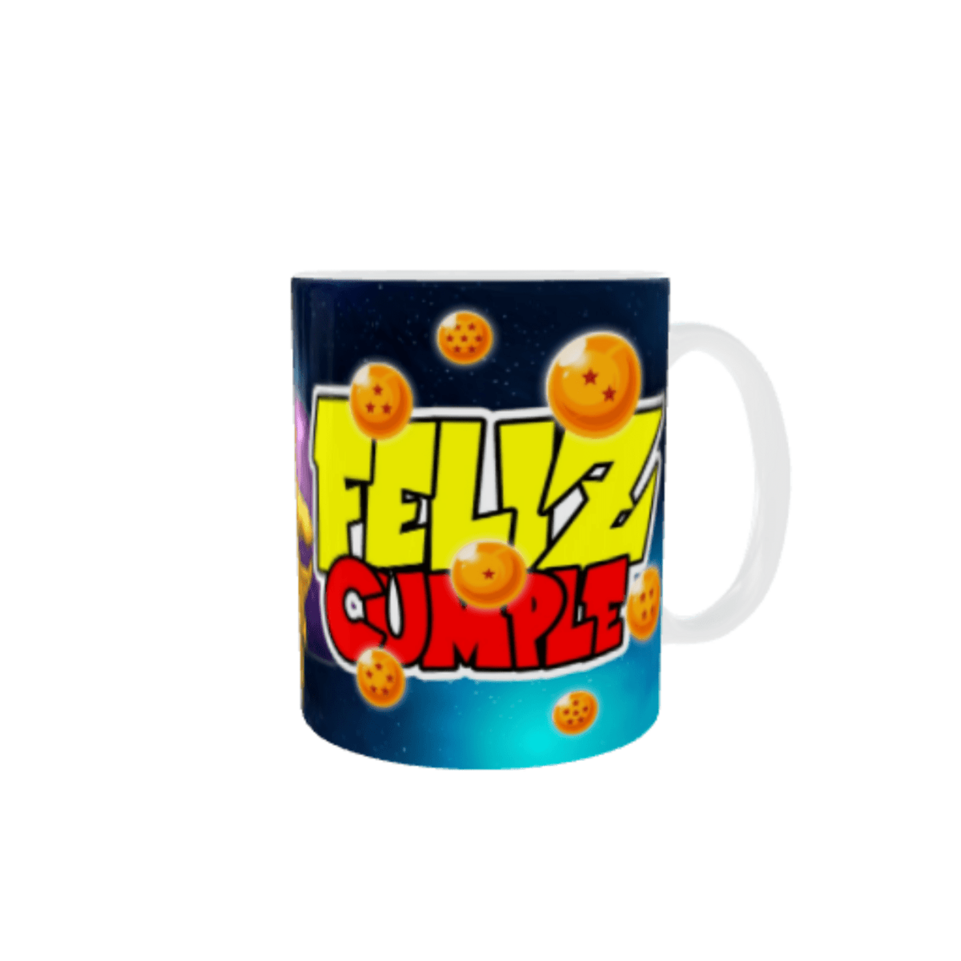 Taza Cumpleaños Dragon Ball Z – Goku Super Saiyan - 4