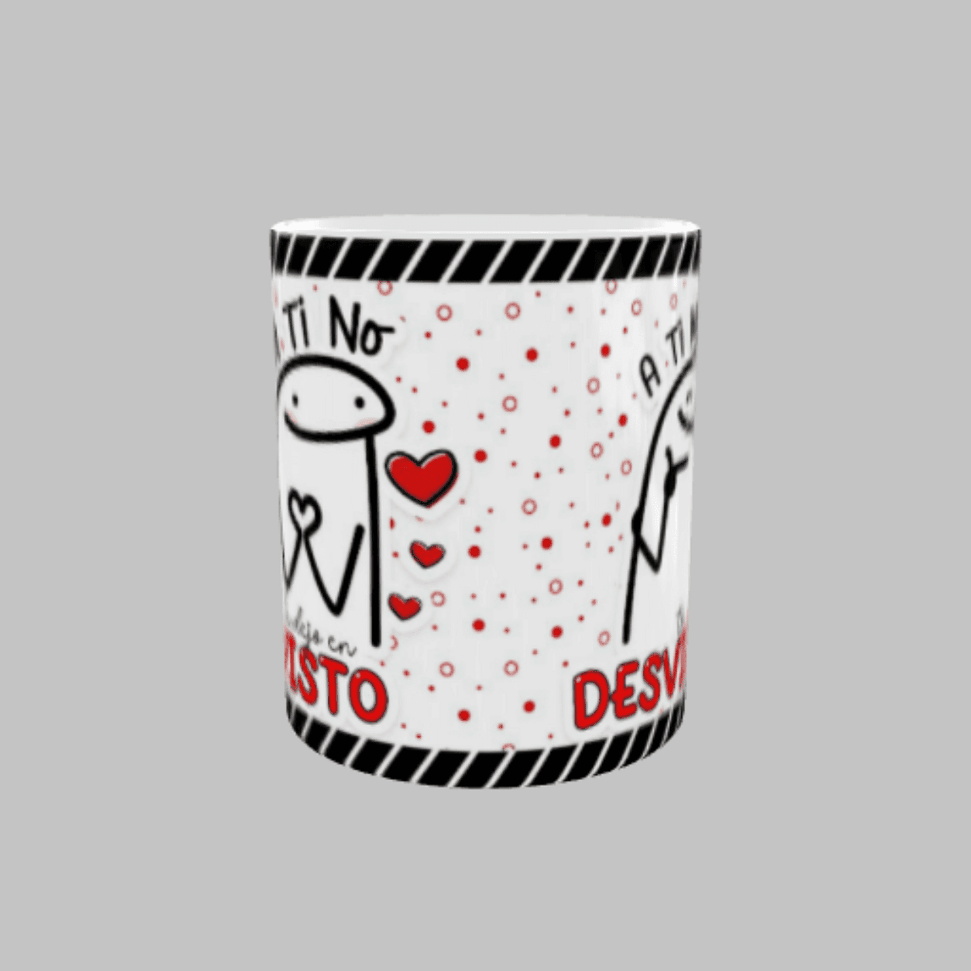 Taza Flork “A Ti No Te Dejo en Visto, a Ti Mejor Te Desvisto” - 3
