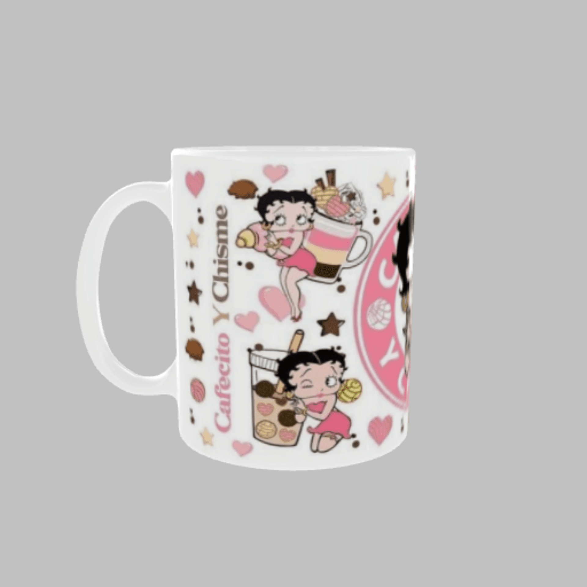Taza Betty Boop “Cafecino y Chisme” - 3