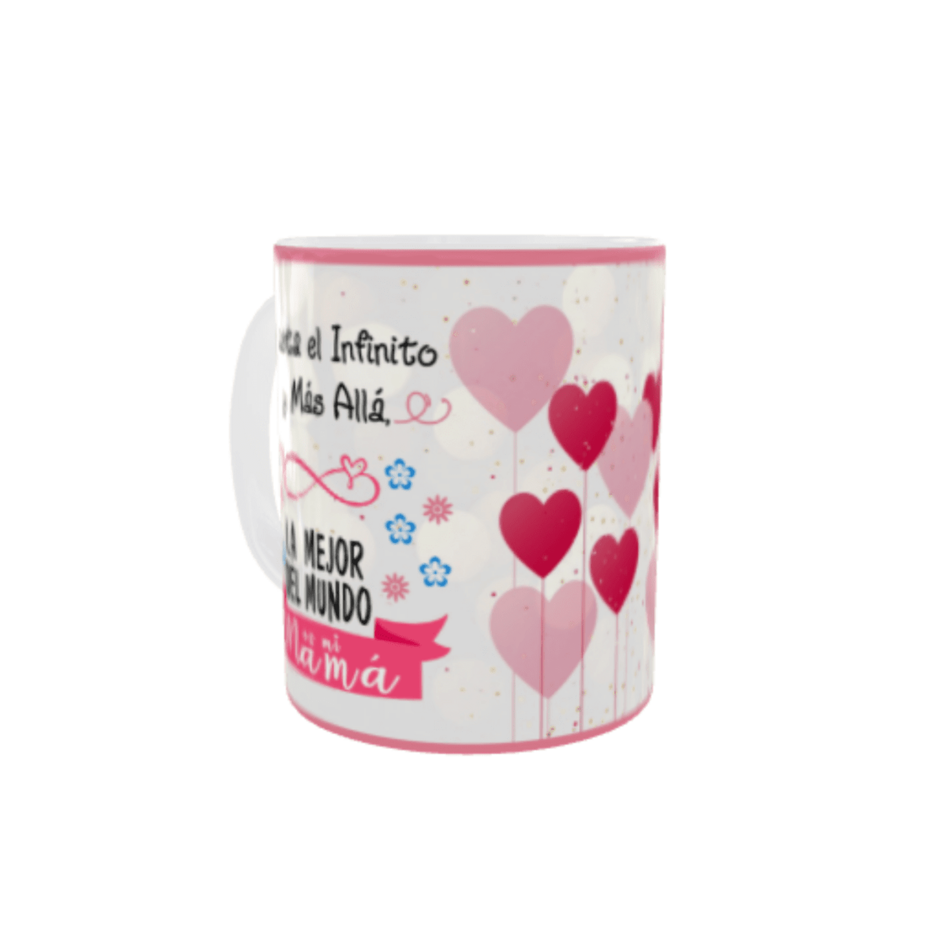 Taza “Hasta el infinito y más allá, la mejor mamá del mundo” - 4