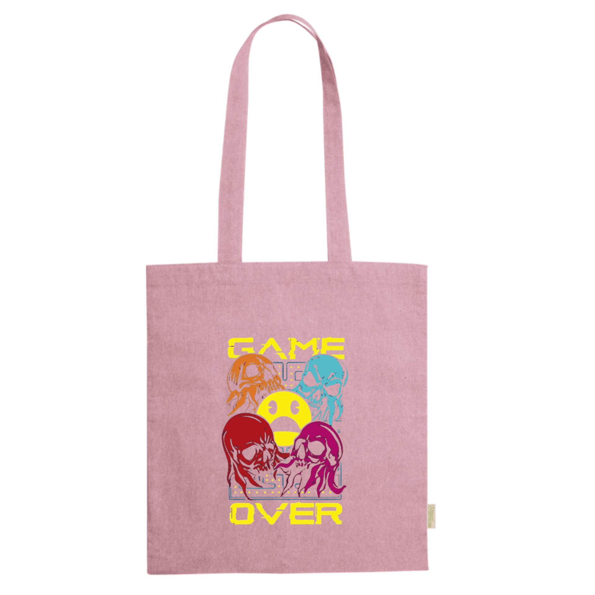 Tote Bag Game Over 100% Algodón Reciclado - 6