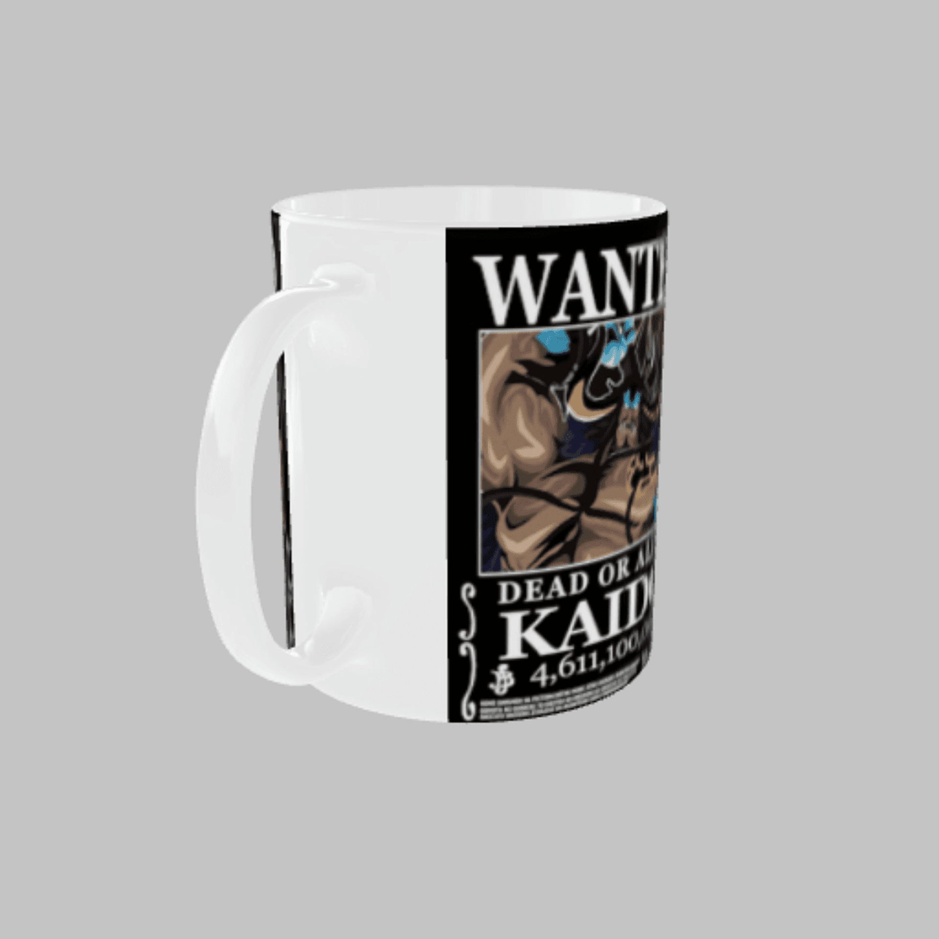 Taza Wanted Kaido y Eustass Captain Kid – One Piece - 4