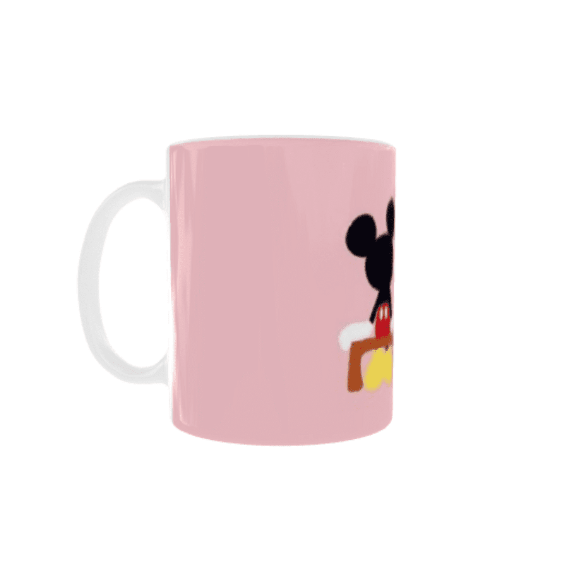 Taza Mickey y Minnie Mouse Rosa - 4