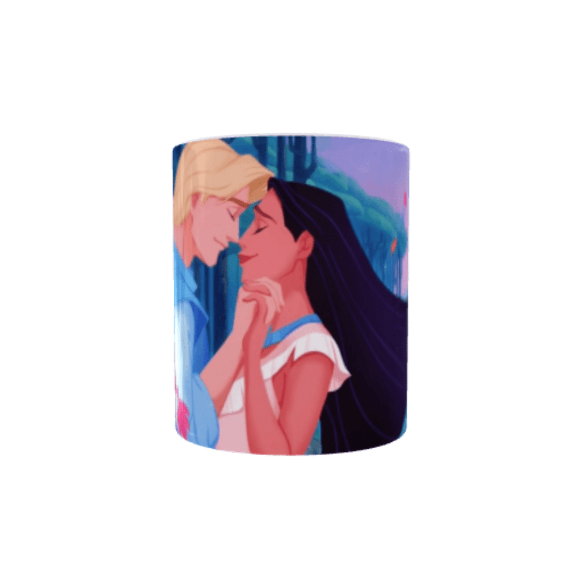 Taza Colores en el Viento – Pocahontas y John Smith - 4