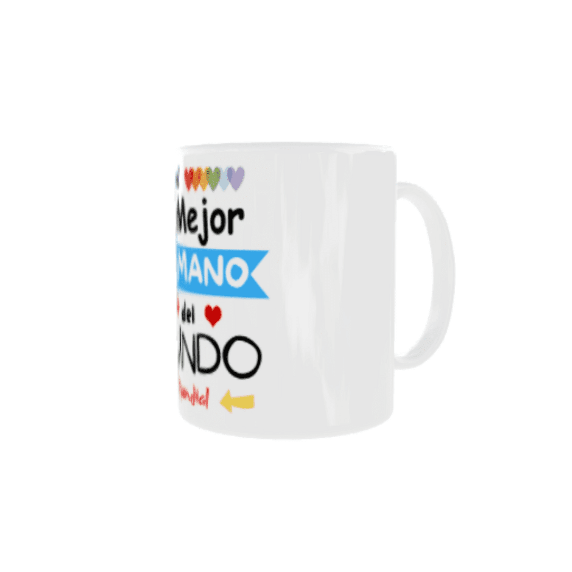 Taza “Eres el Mejor Hermano del Mundo Mundial” – Regalo Original y Divertido - 2