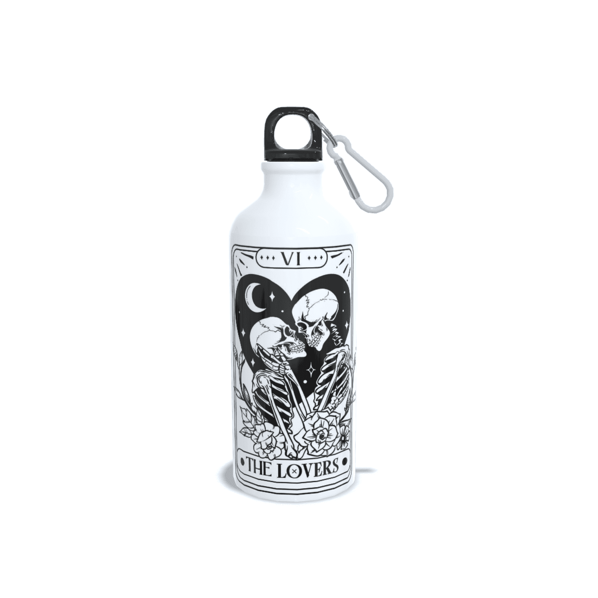 Botella "The Lovers" | Diseño tarot gótico - 1