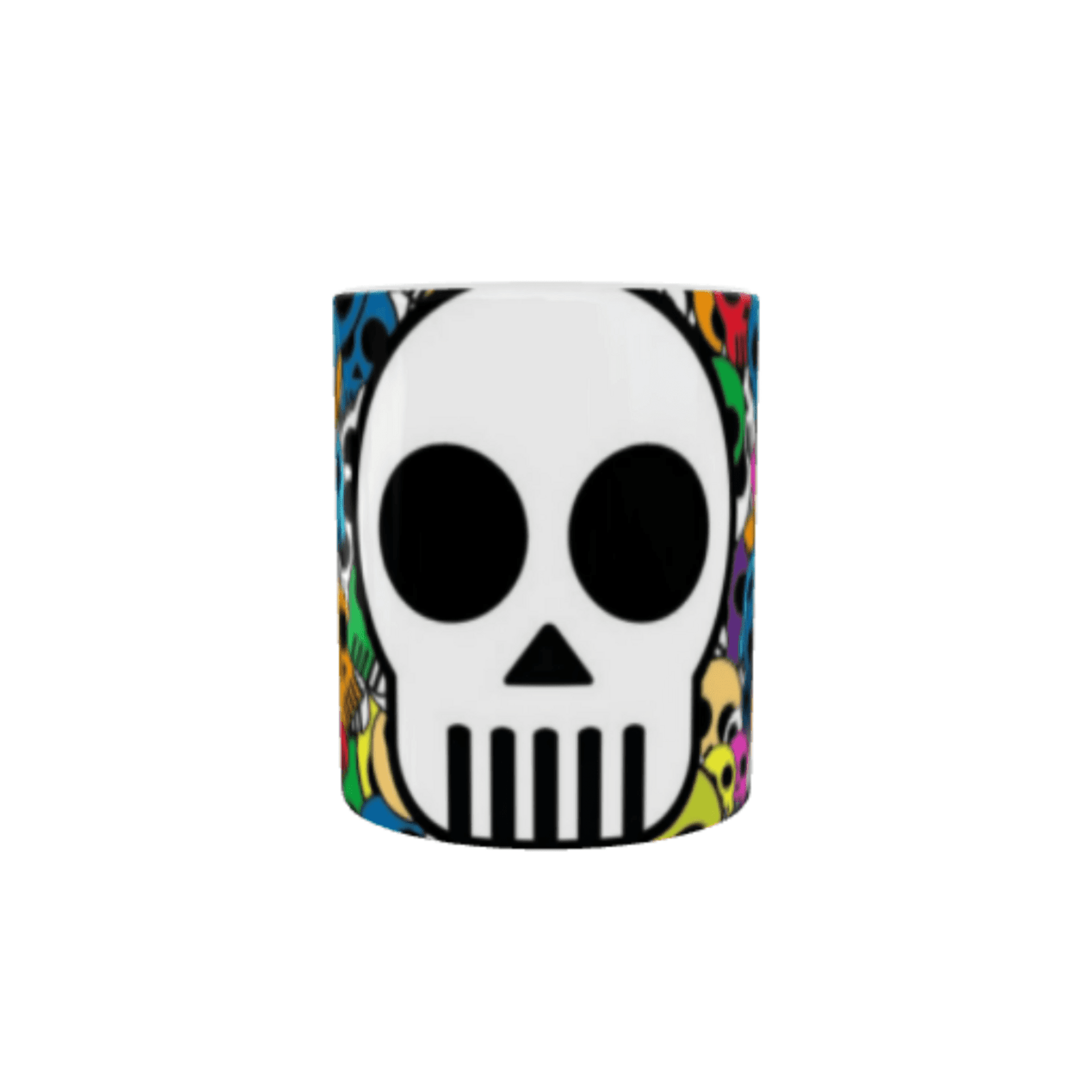 Taza Calaveras Multicolor - 3