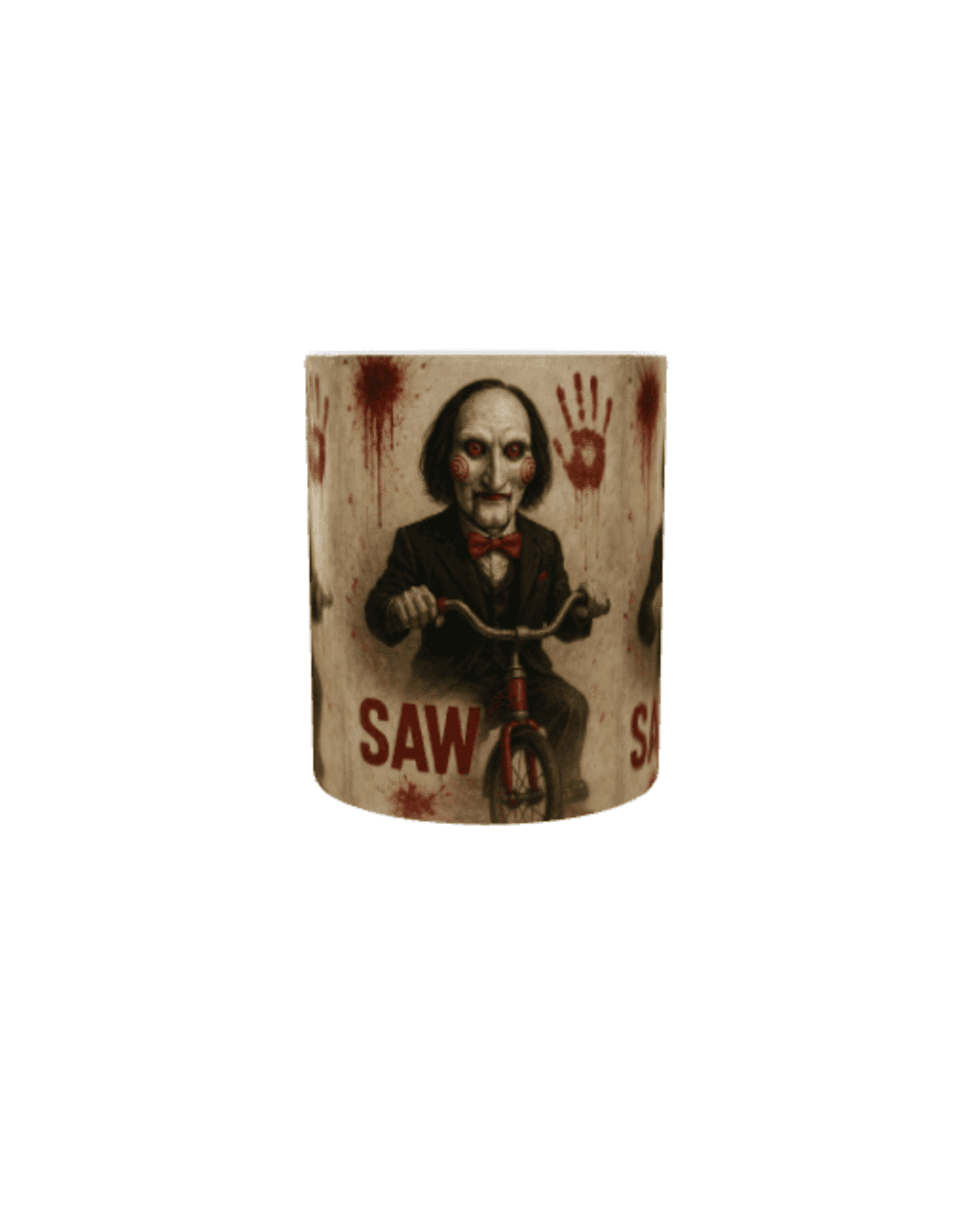 Taza Saw – Billy el Muñeco en Triciclo - 2