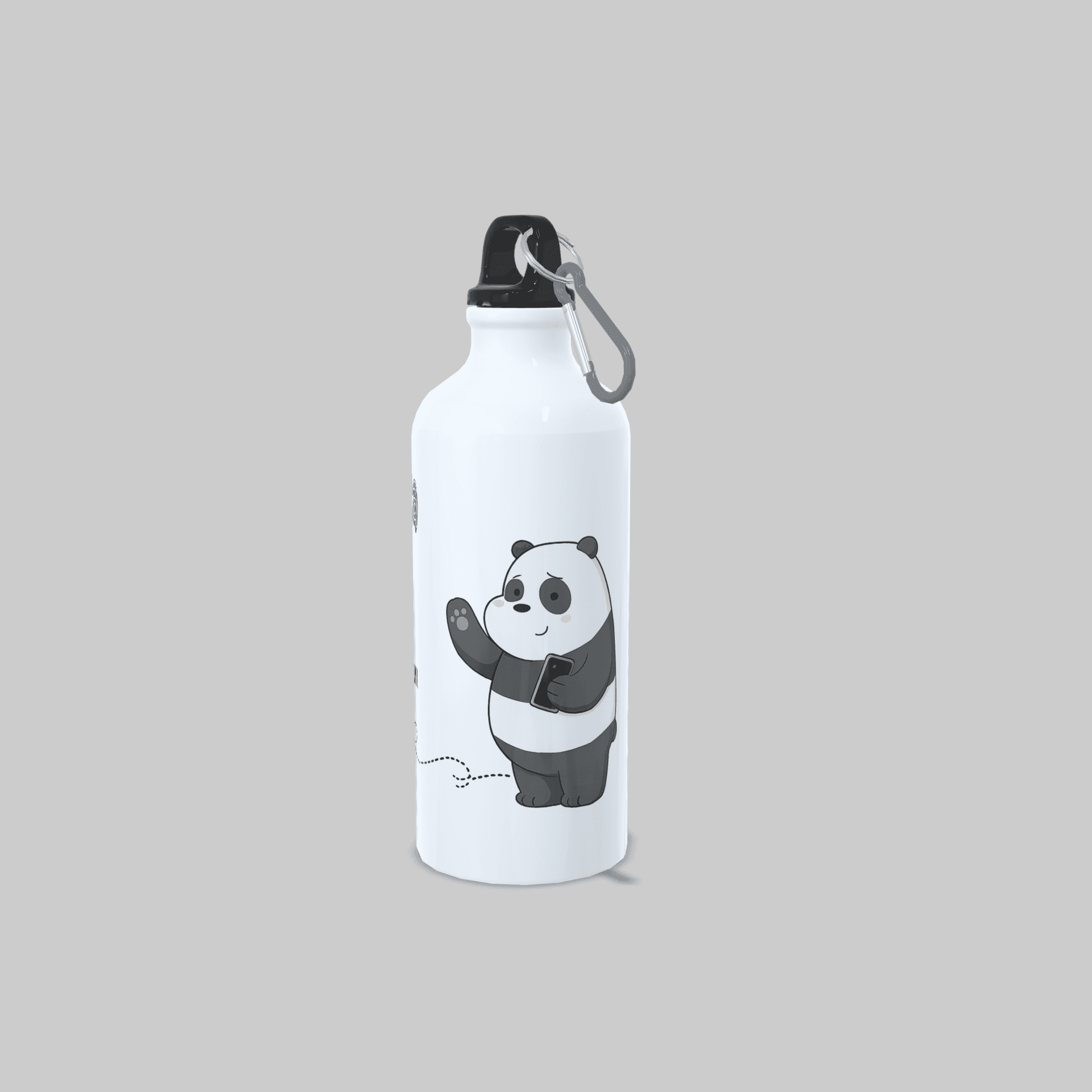 Botella de Agua Aluminio 800ml Somos Osos Panda, Pardo y Polar - 6