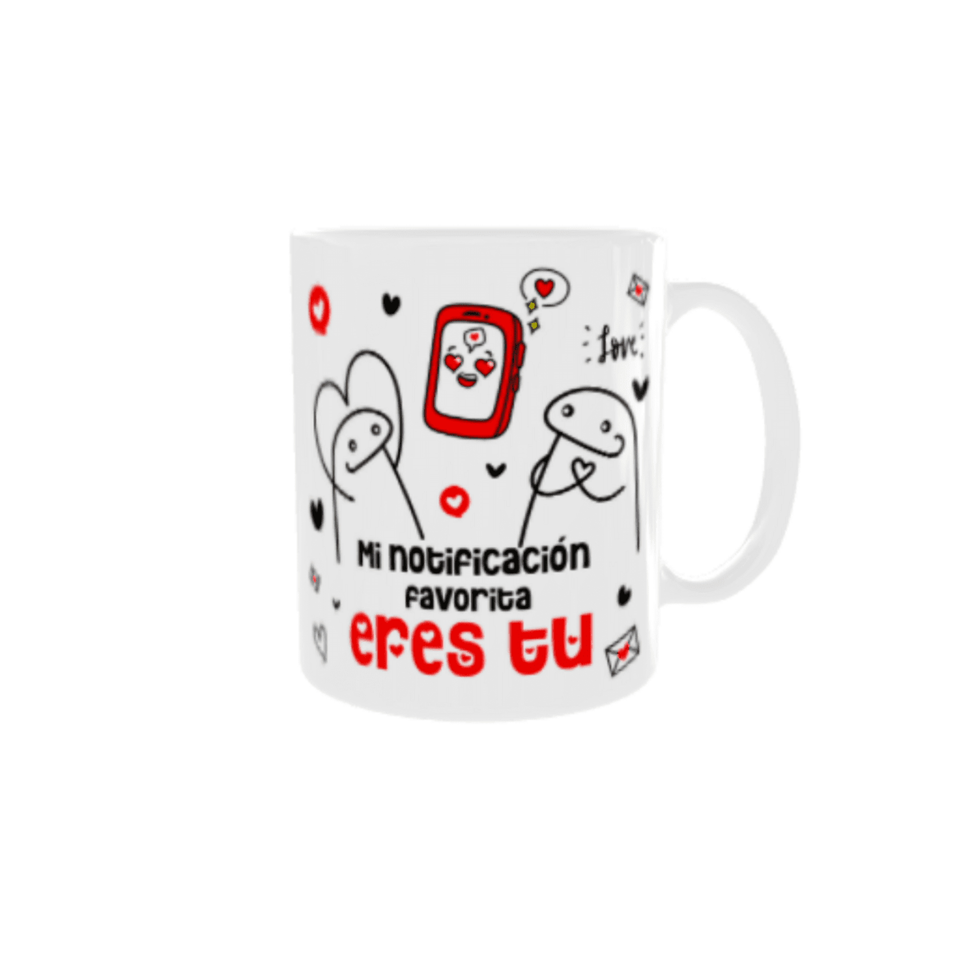 Taza Flork “Mi Notificación Favorita Eres Tú” – Mensajes que Alegran el Día - 1