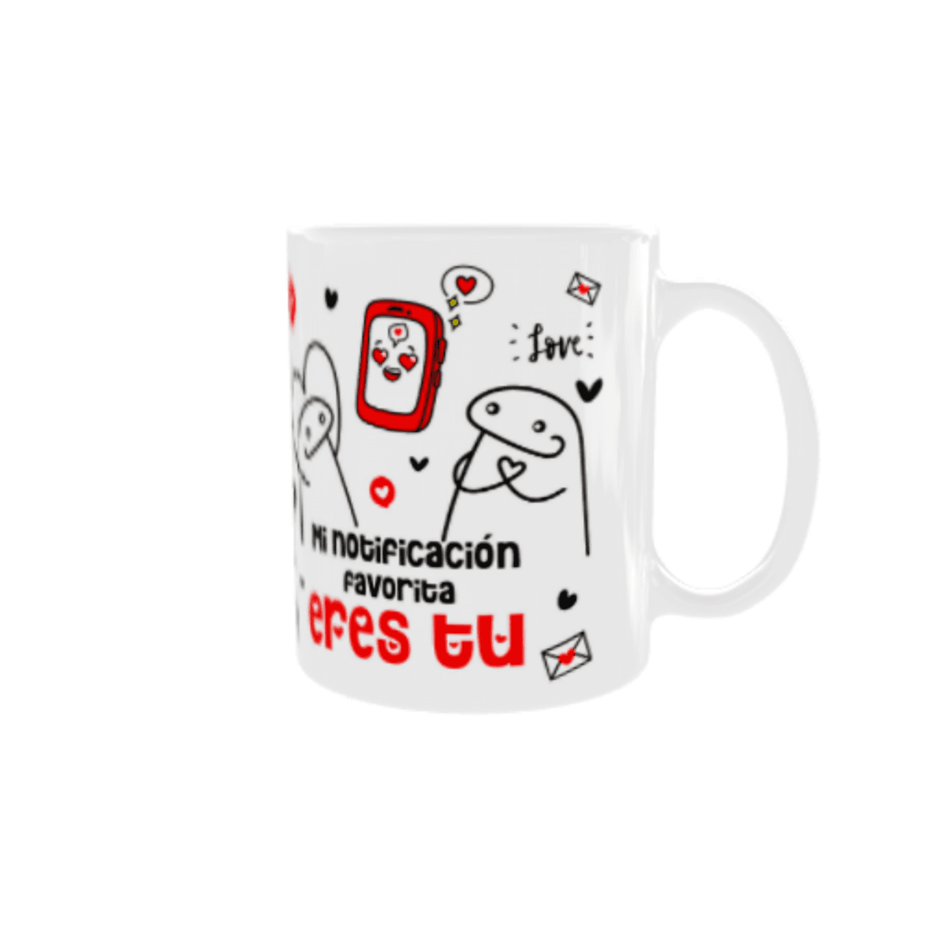 Taza Flork “Mi Notificación Favorita Eres Tú” – Mensajes que Alegran el Día - 2