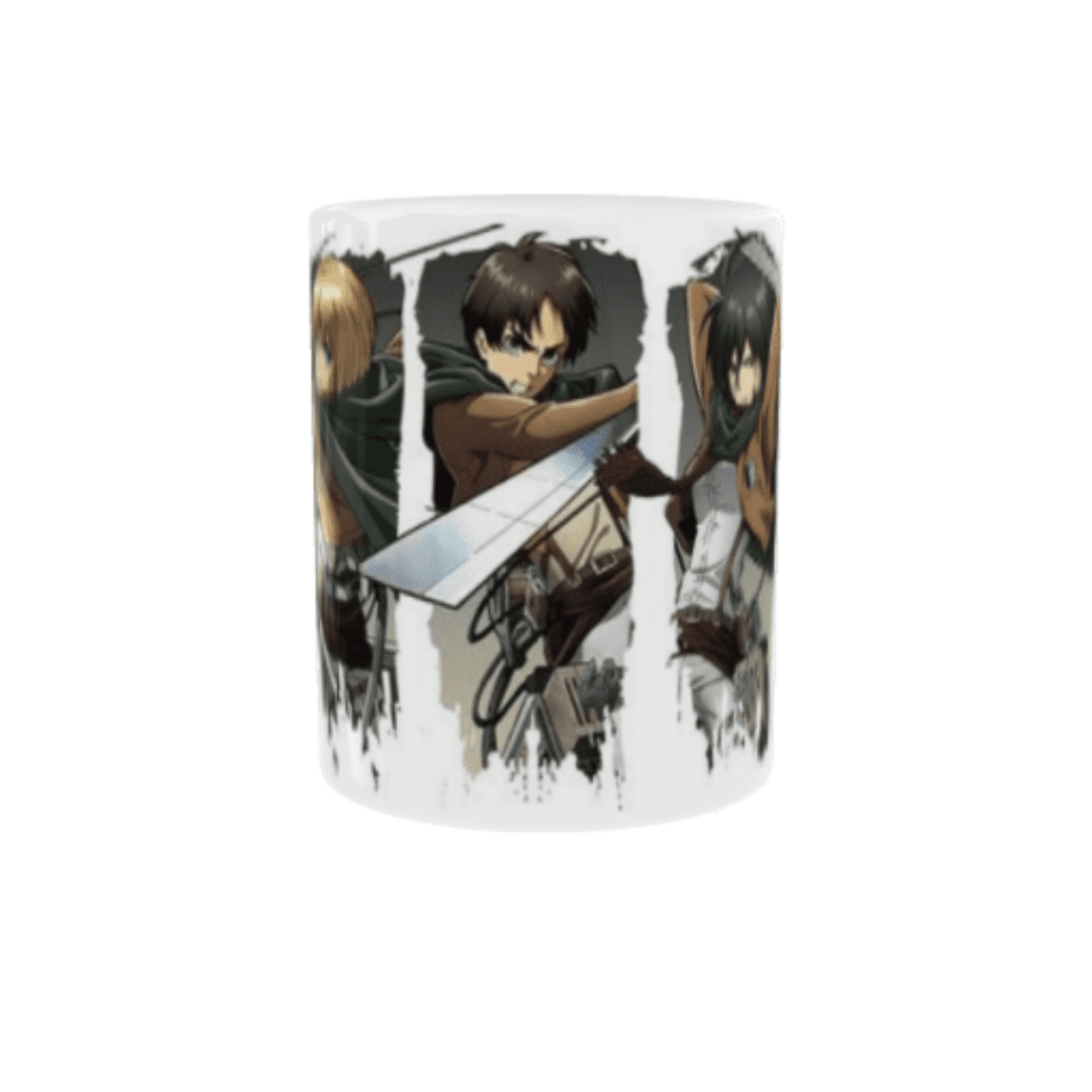 Taza Ataque a los Titanes – Eren, Mikasa y Armin - 1