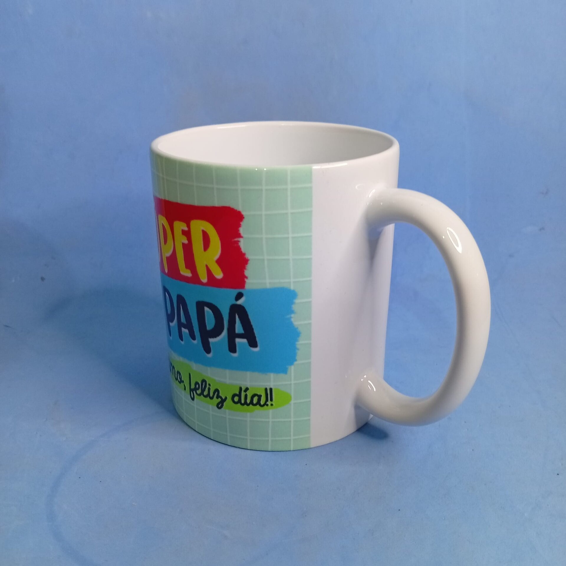 Taza SĂşper Papá | Te amo | Feliz DĂa - 4