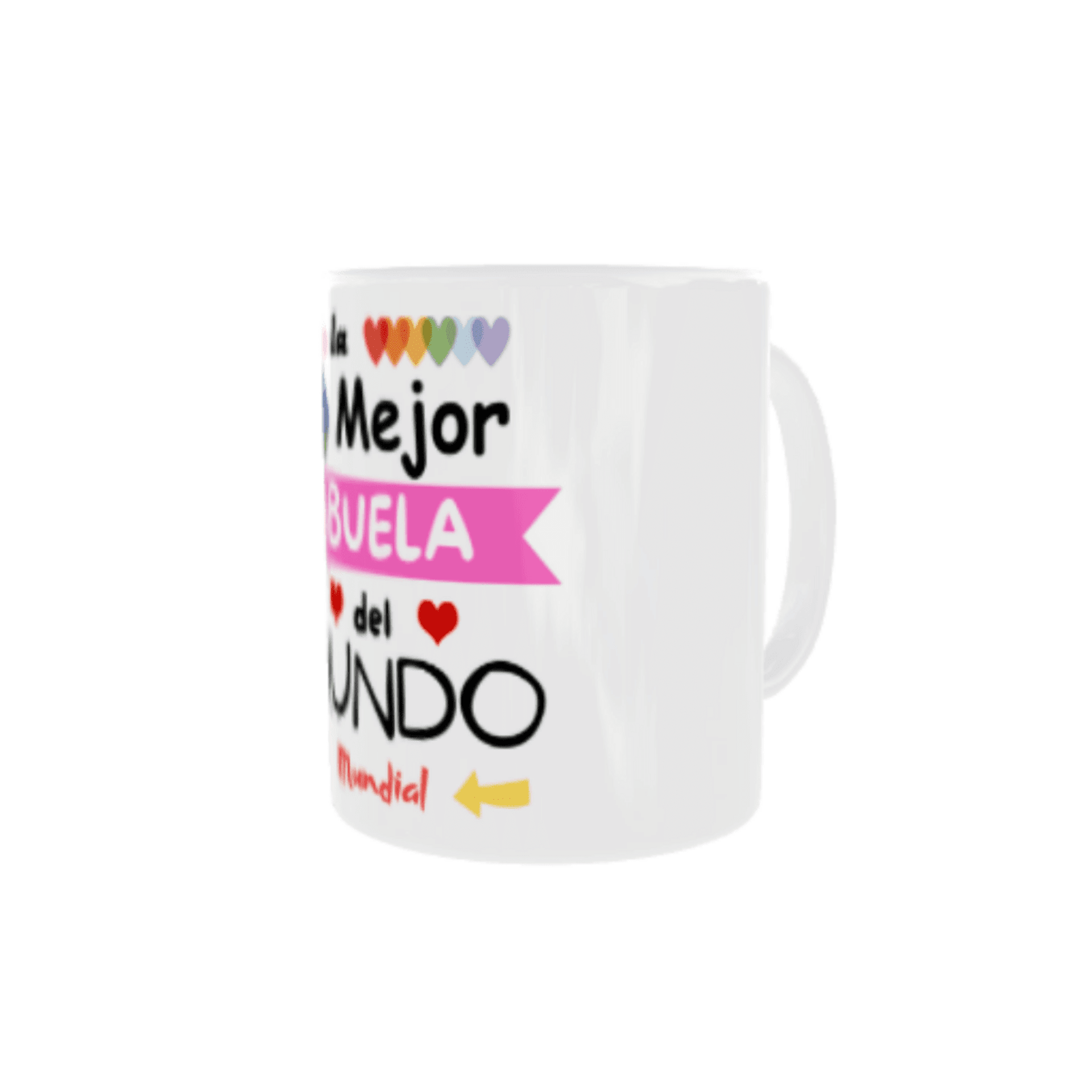 Taza "La Mejor Abuela del Mundo Mundial" – Regalo con Amor - 2