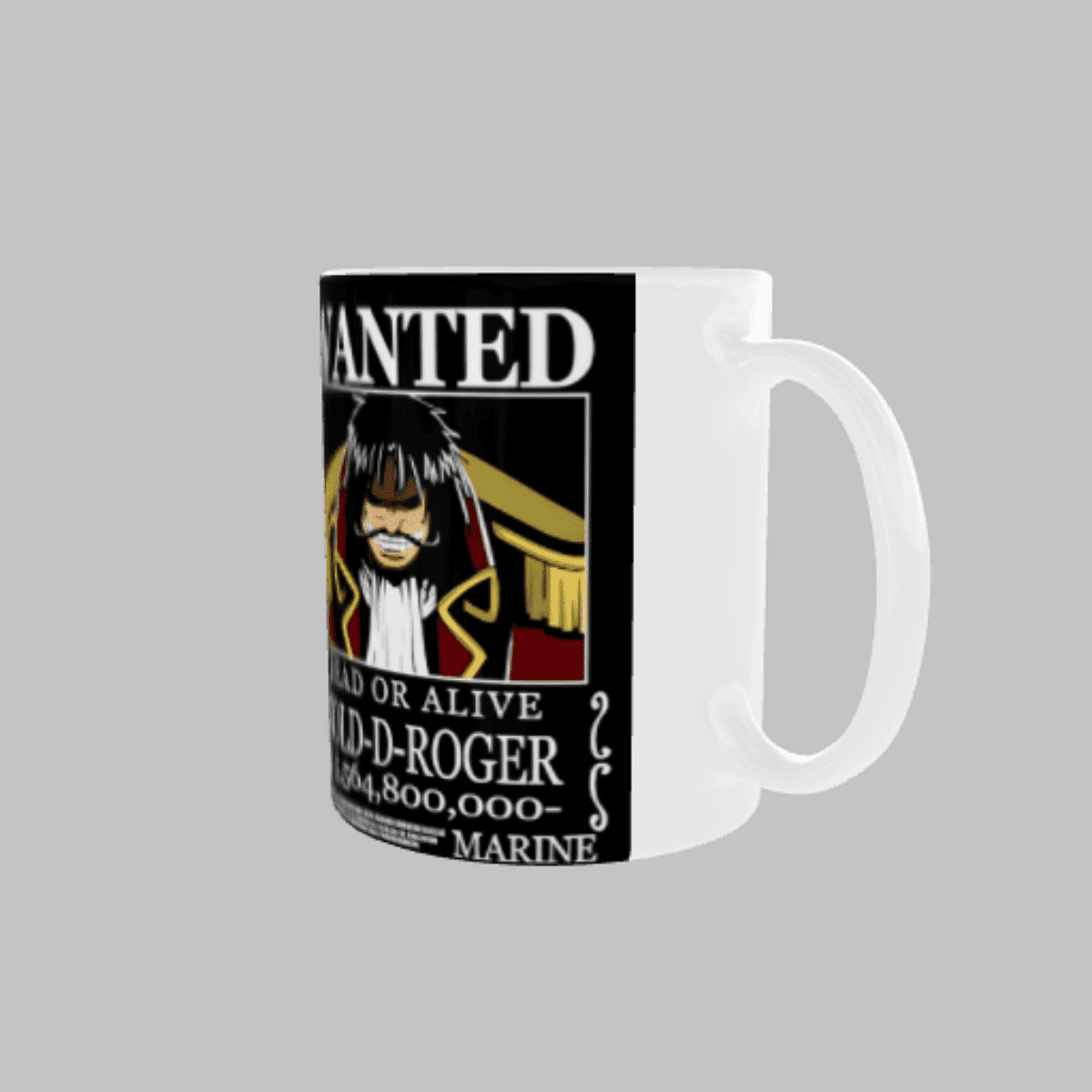 Taza Gold D. Roger Wanted | One Piece - 4